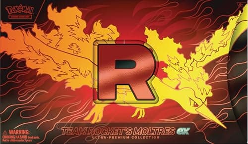Pokémon TCG: Team Rocket's Moltres ex Ultra-Premium Collection