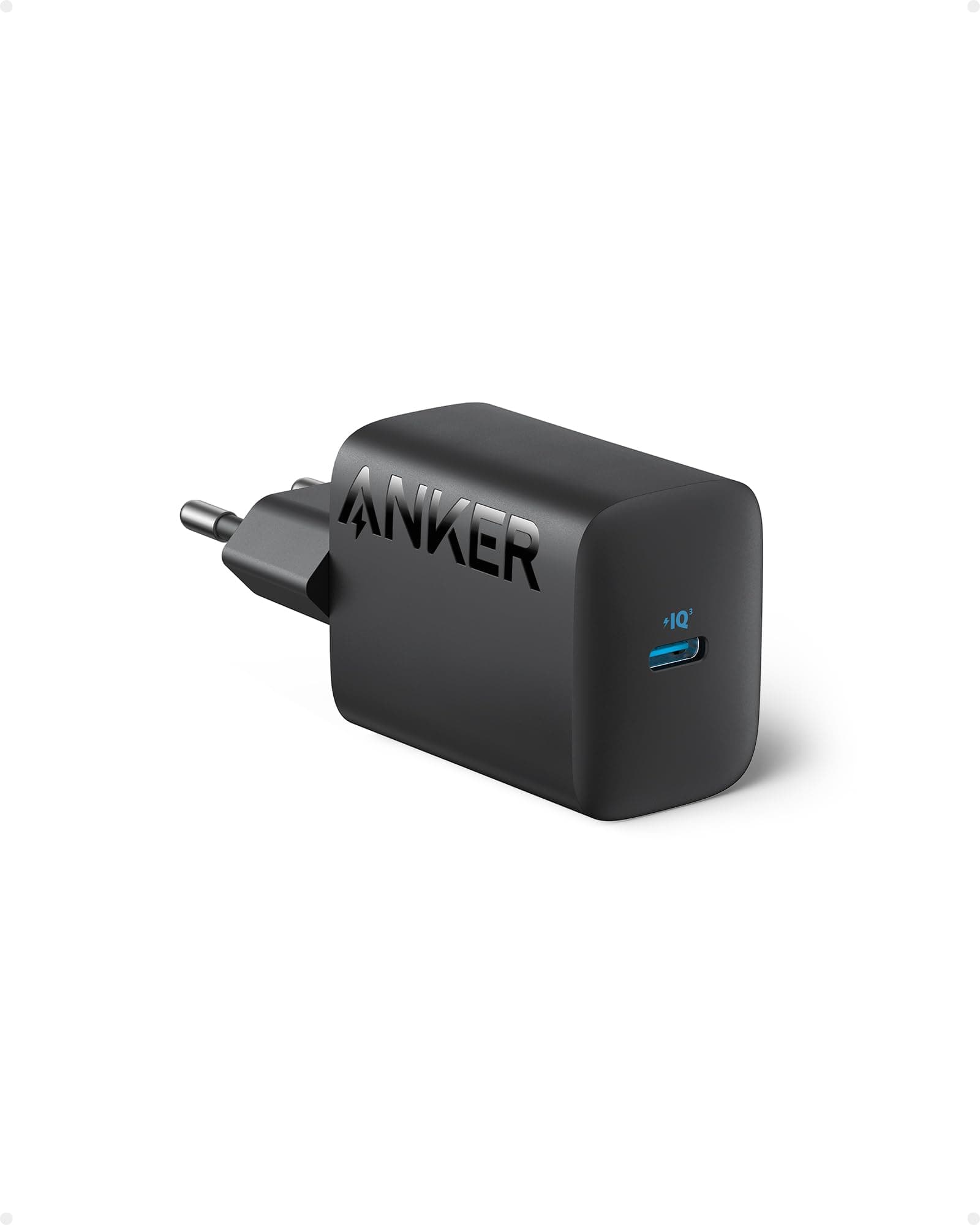 Anker 30W USB C Ladegerät, 312 USB C Netzteil, Kompaktes High Speed Schnellladegerät für iPhone 17/16/15/14 Serie, Samsung S25, MacBook Air, Pixelbook, iPad Pro und weitere (ohne Ladekabel)