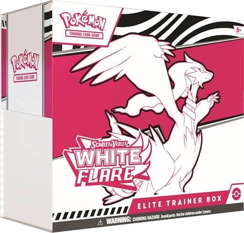 Pokemon TCG Scarlet &amp; Violet 10.5 White Flare Elite Trainer Box