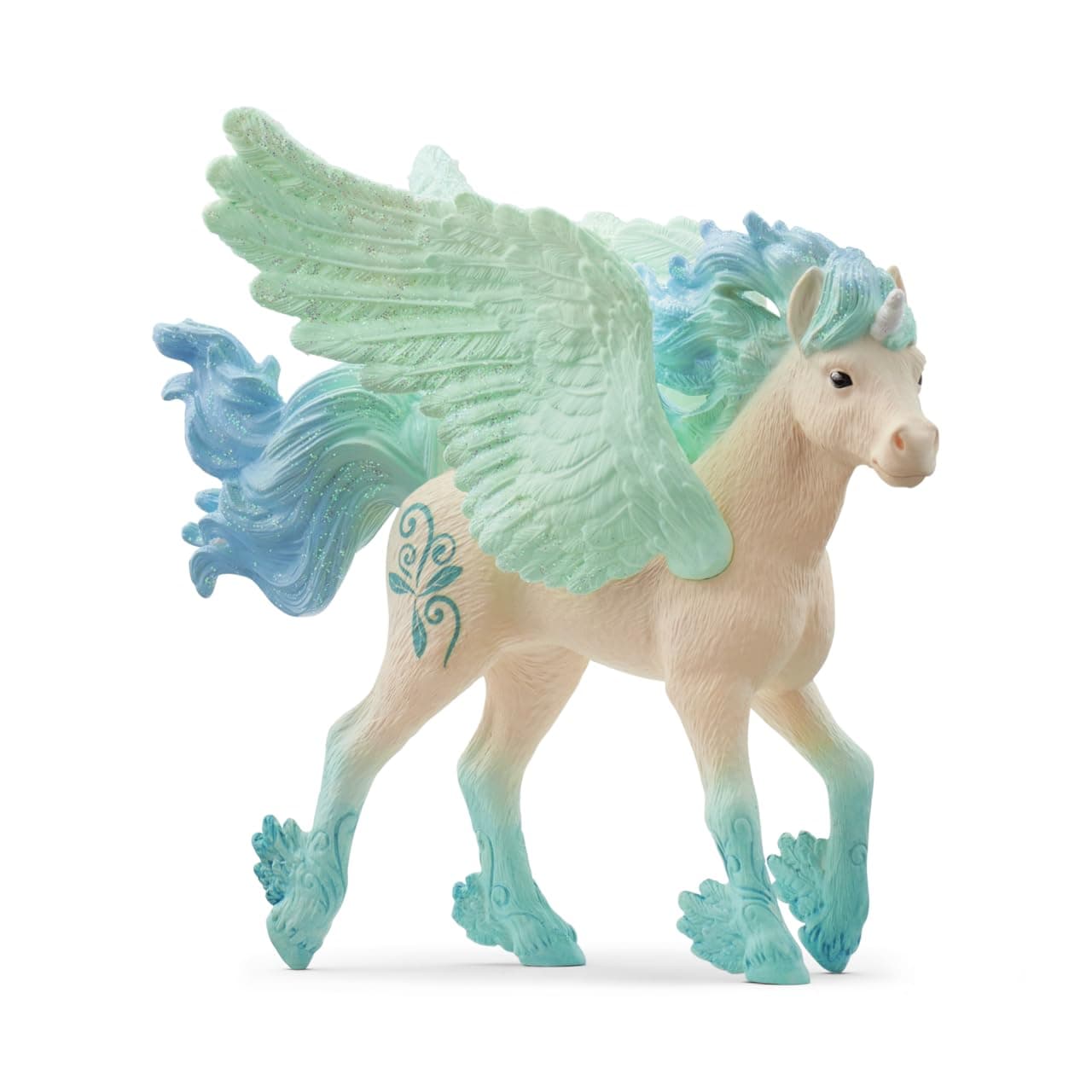 SCHLEICH 70824 Stormy Einhorn Fohlen, ab 5 Jahren, BAYALA - Spielfigur, 3 x 10 x 9 cm