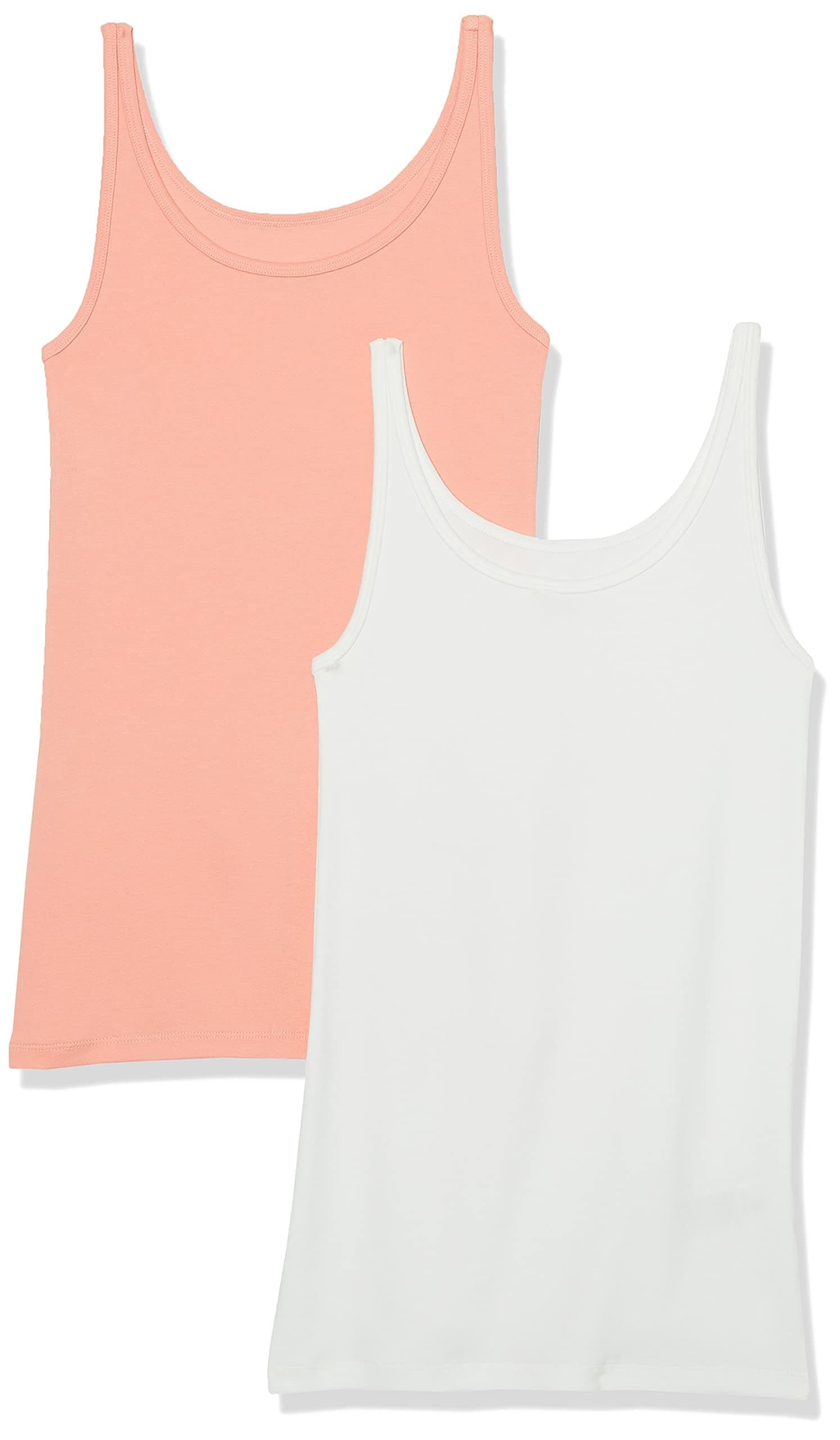 Amazon Essentials Damen Basic Tank Top mit Dünnen Trägern aus Baumwolle-Modal