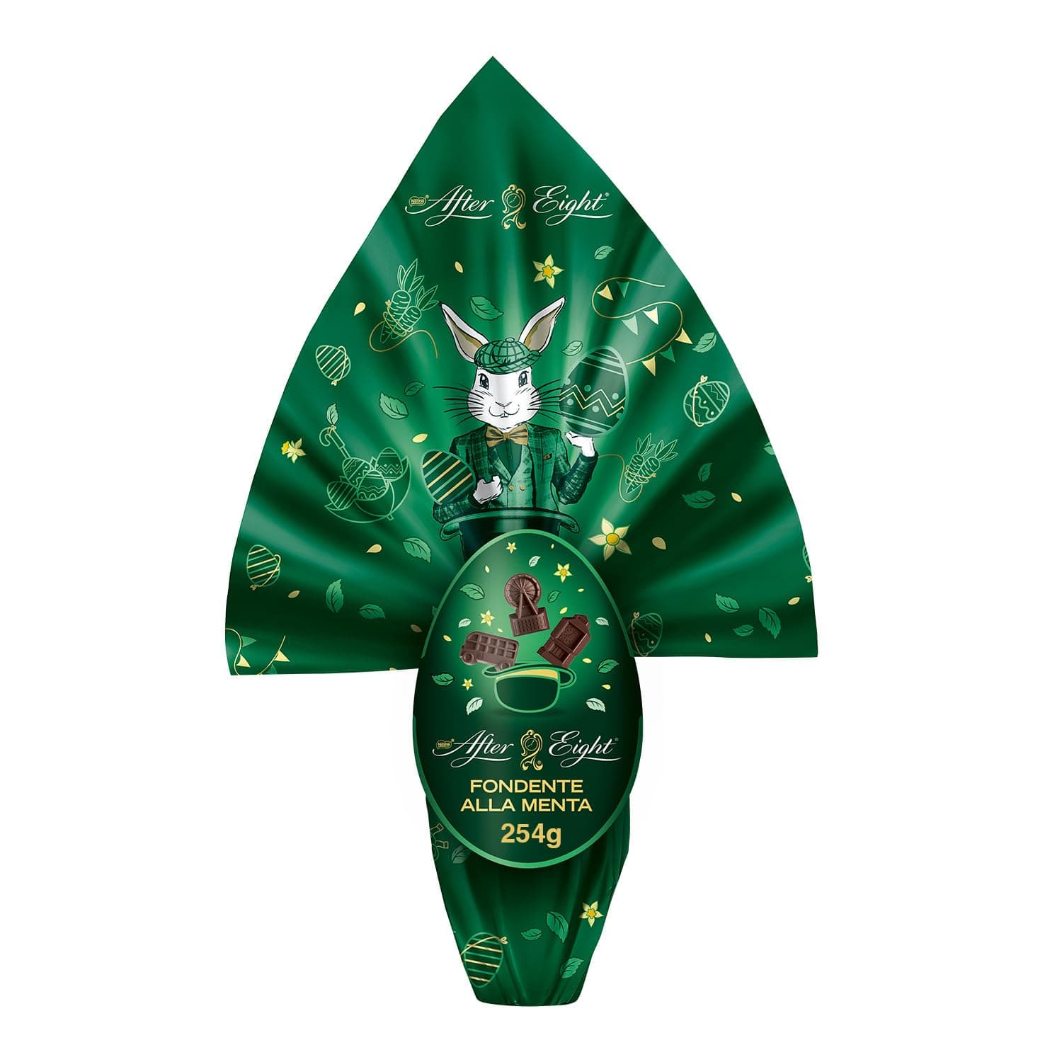 AFTER EIGHT Uovo di Pasqua 2026 Cioccolato Fondente alla Menta con 3 Cioccolatini 254g