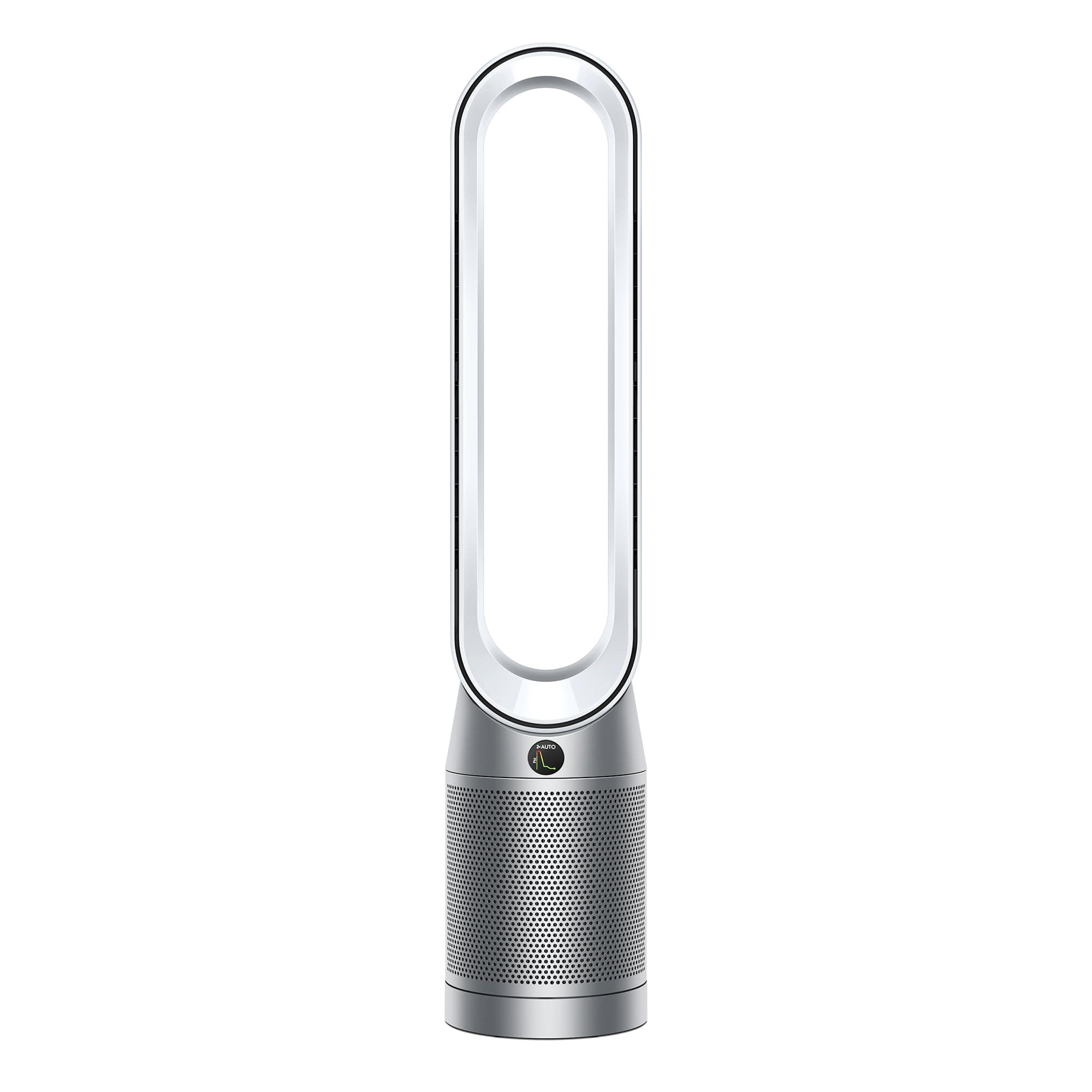 Dyson Purifier Cool PC1 ventilateur, purificateur d’air avec flux d’air rafraîchissant puissant (Blanc/Argent)