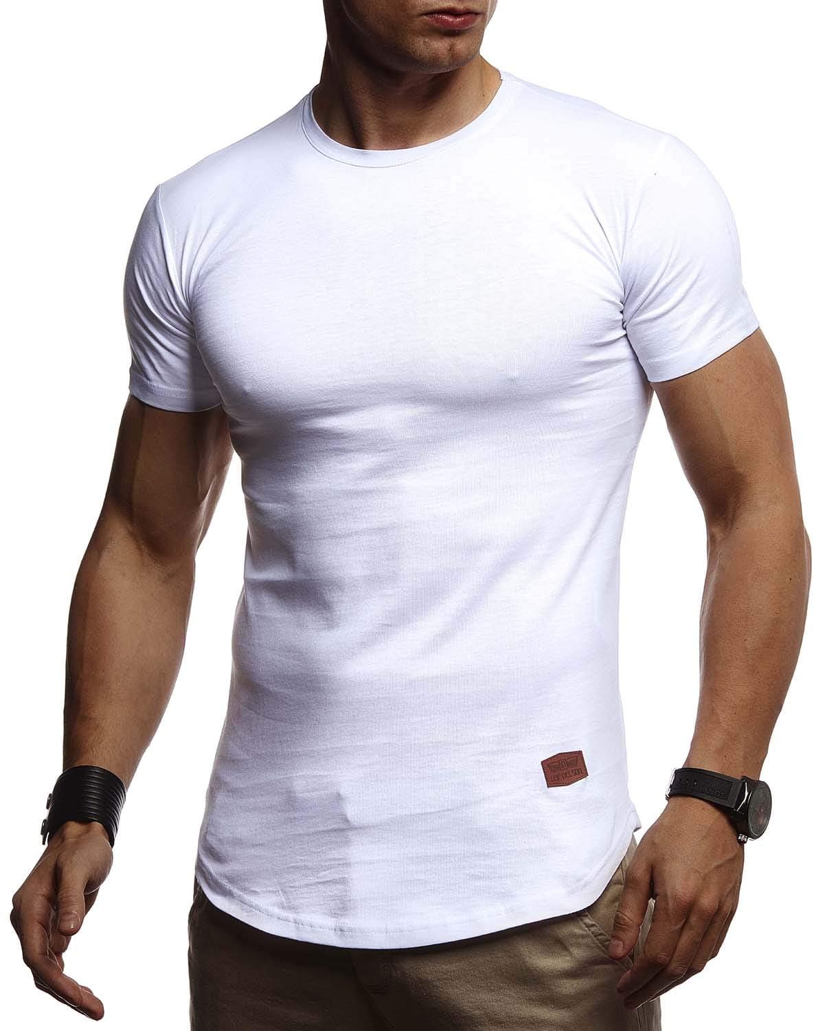 Leif Nelson Herren Casual T-Shirt