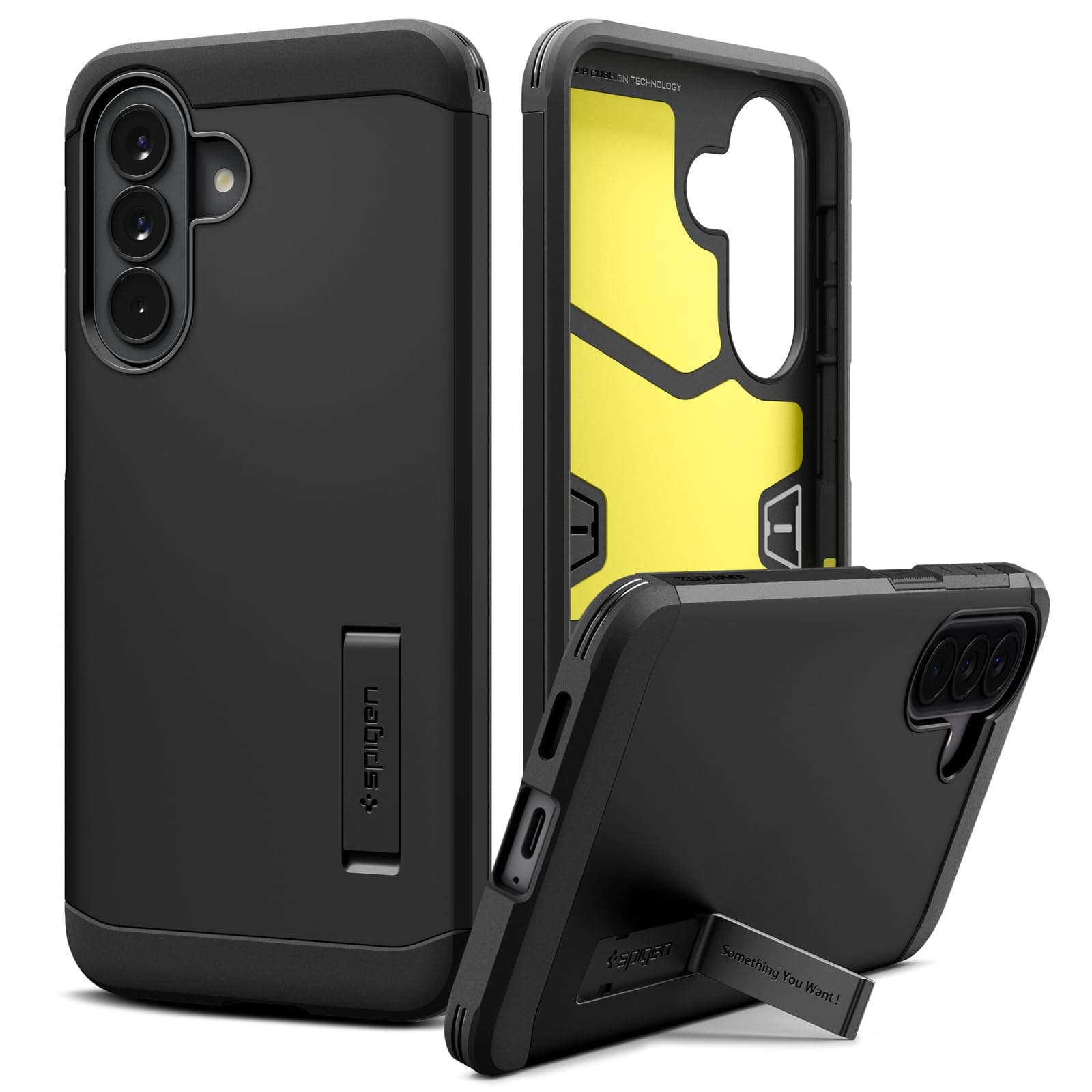 Spigen Samsung Galaxy A57 5G Hülle Tough Armor Handyhülle für Samsung A57 5G-Black
