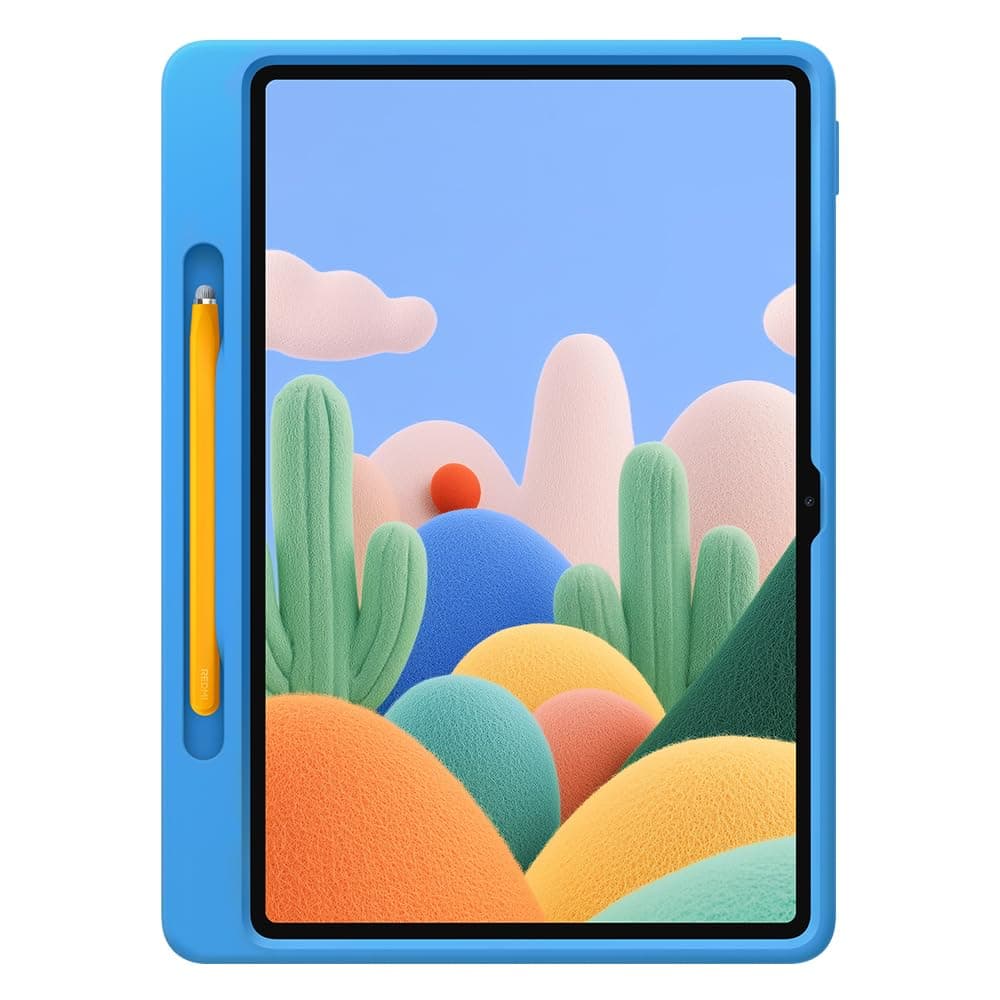 XIAOMI 11-Zoll Kinder-Tablet mit Hülle, Stylus und mattem Glas, 2,5K 90Hz kristallklares Display, 4+128GB, Wi-Fi 5, Dolby Atmos Metallgehäuse, 9000mAh, Grau, Ladegerät Nicht im Lieferumfang enthalten