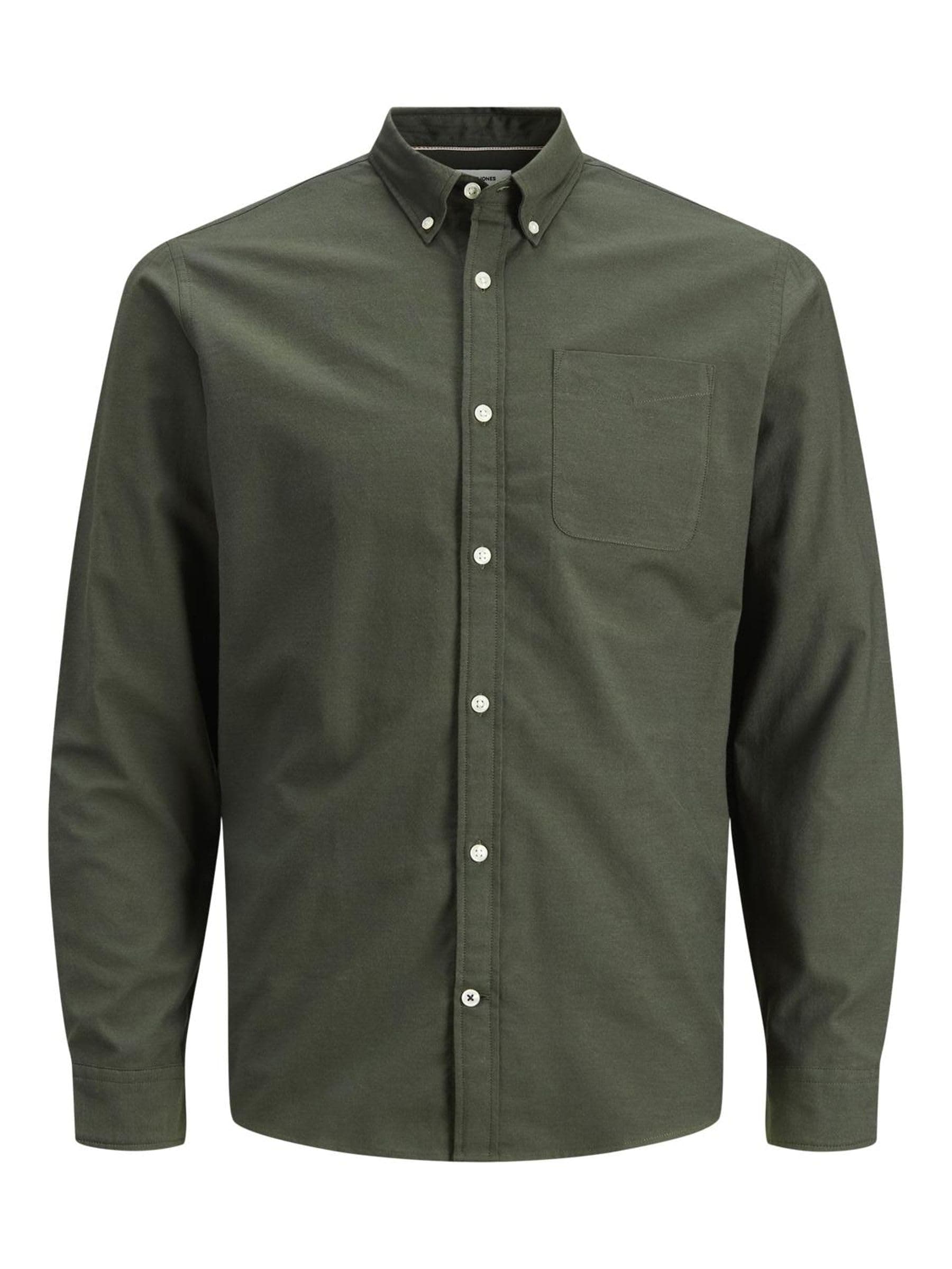 JACK & JONES Men's Shirt Long Sleeve with Collars Slim Fit Casual Top Wear