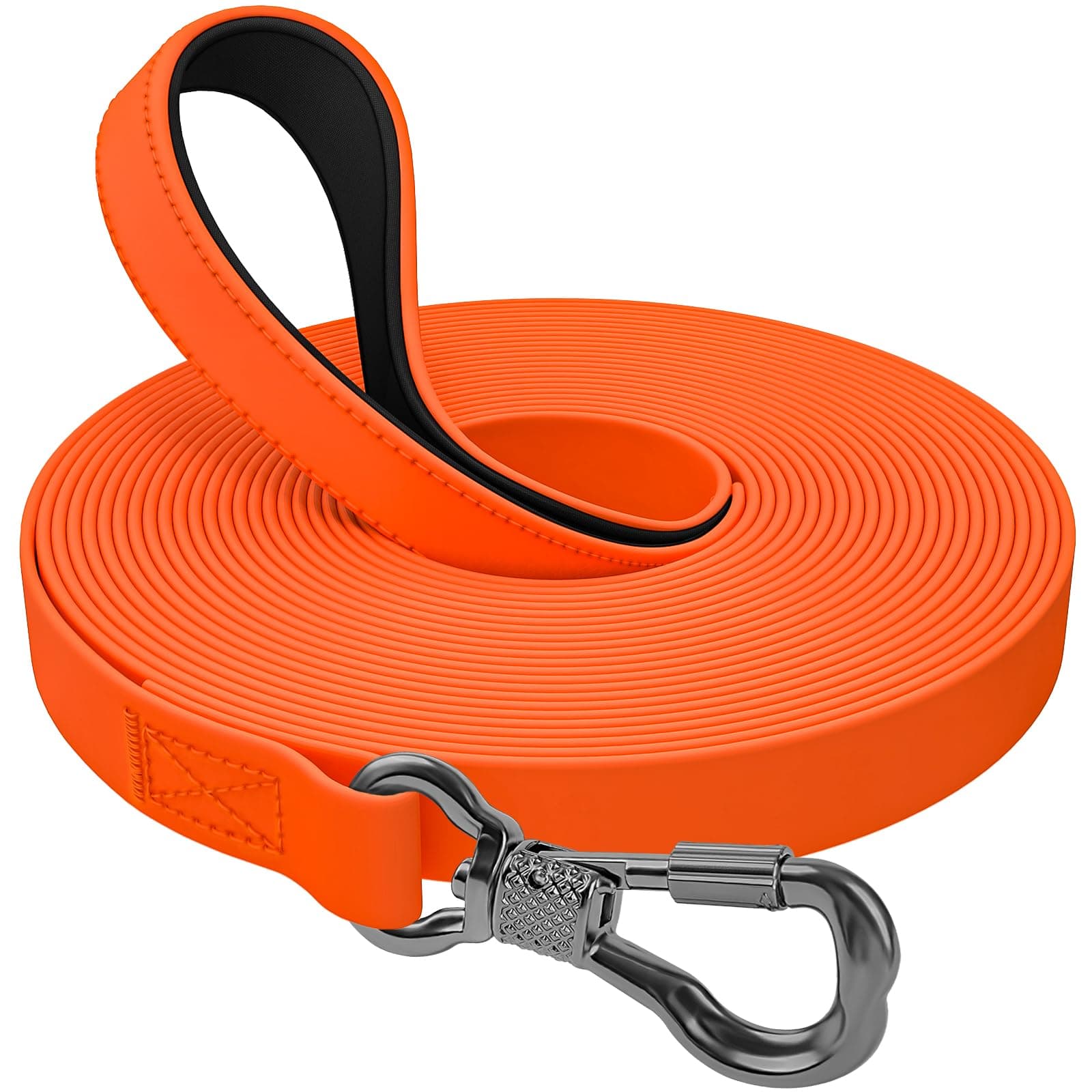 X XBEN Correa Perro Adiestramiento, 20M Correa Impermeable para Perro con Gancho Bloqueable, Correa de Adiestramiento para Perros Grande y Pequeño o Mascotas, Correa Perro Larg para Nadar, y Acampar