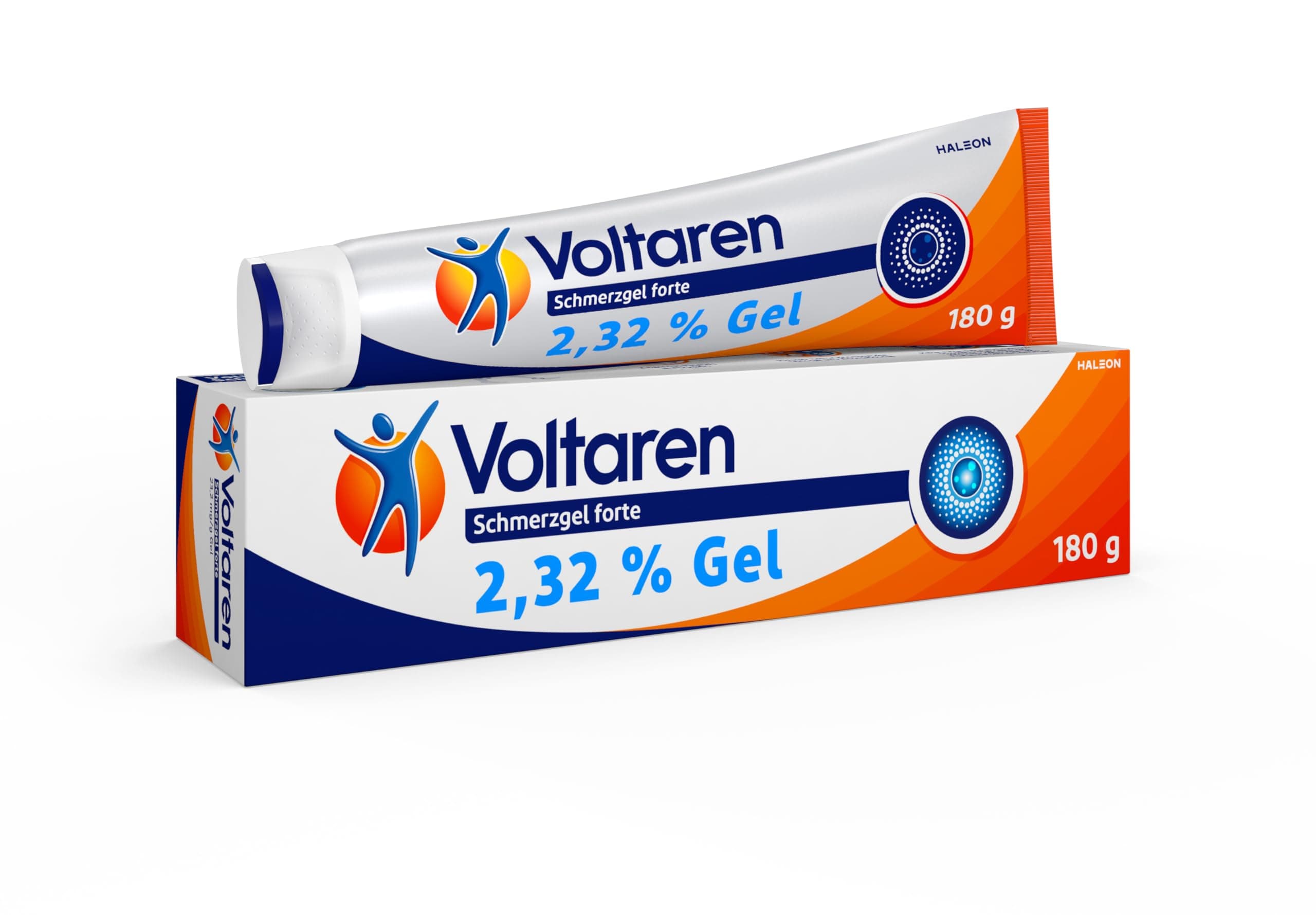 Voltaren Schmerzgel forte 23,2 mg/g Gel mit Diclofenac bei akuten Rückenschmerzen, Muskelschmerzen und Gelenkschmerzen, Diclofenac Schmerzgel 180g