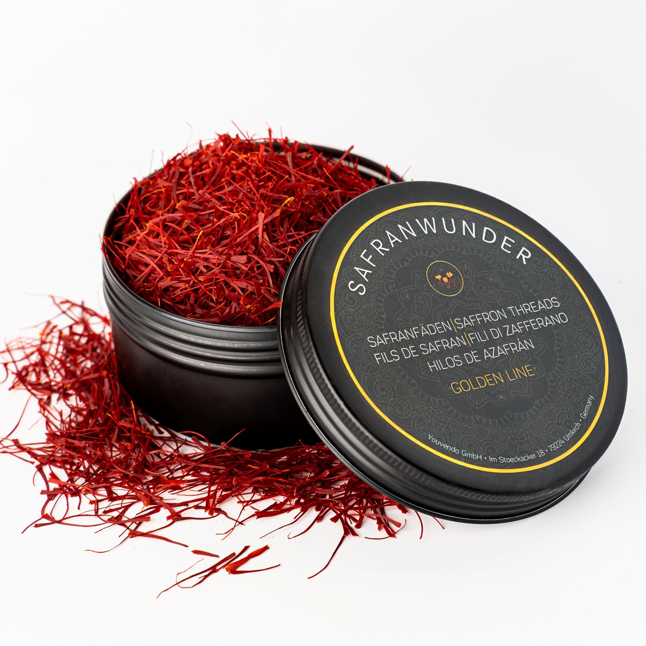 Hebras de azafrán premium 25 g – Clase 1 (Super Negin)