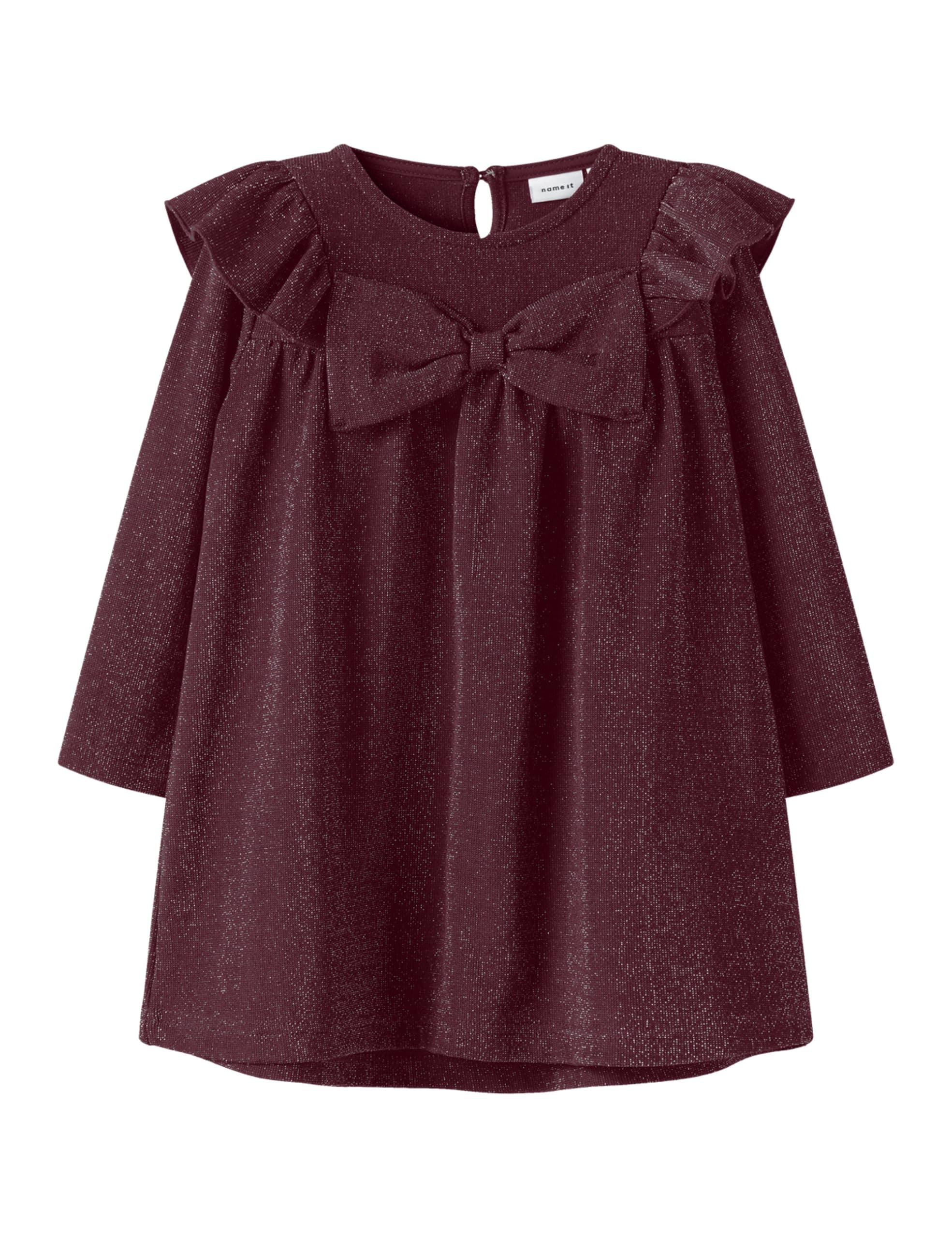 NAME IT Mädchen Nmfroisin M Ls Dress Nmfroisin M Ls Dress (1er Pack)