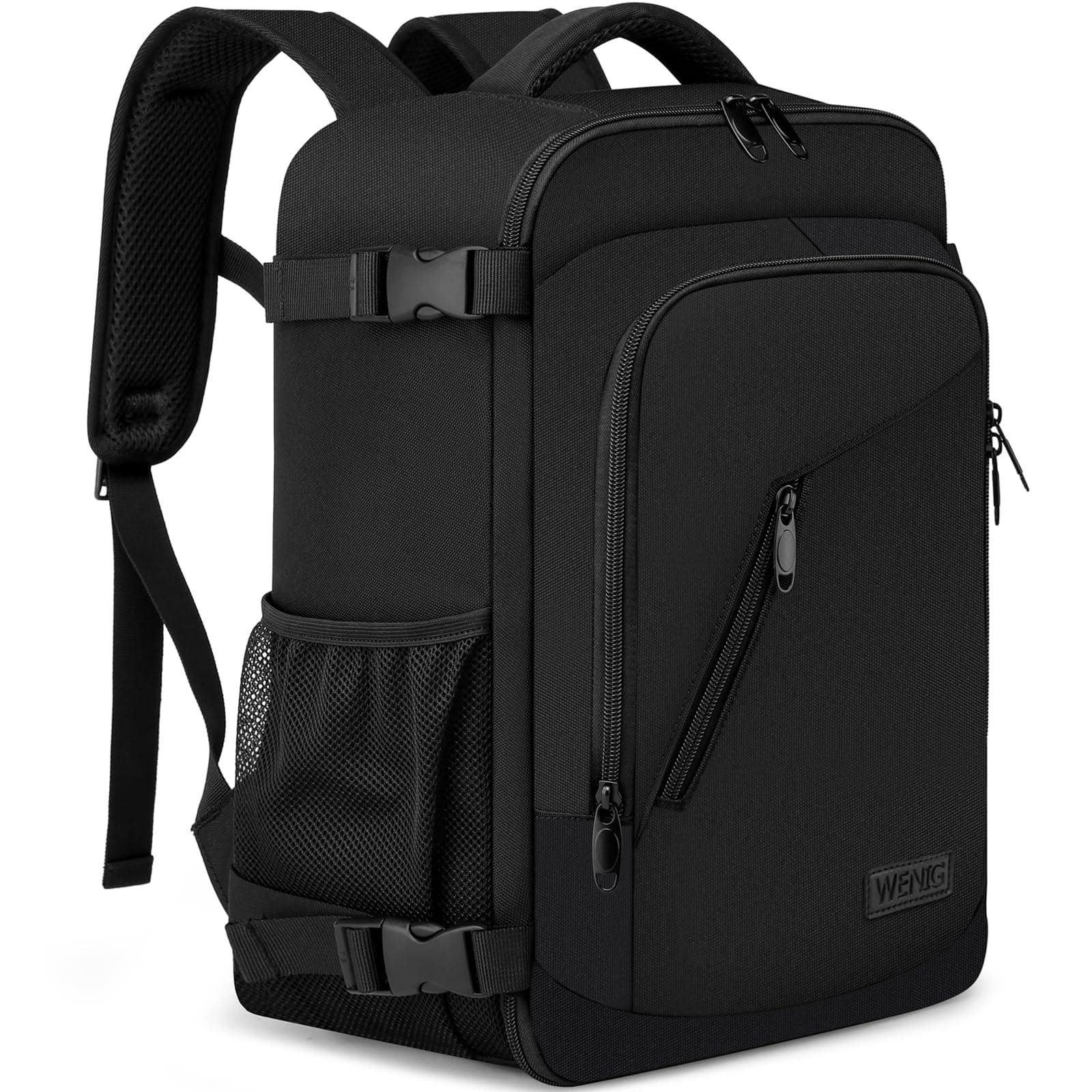Mochila Viaje Cabina Avion 40x20x25 para Ryanair 20L Equipaje de Mano Bolsa de Viaje Hombre Mujer Maletas de Viaje Cabina Mochila Portatil 14 Pulgadas con Puerto USB para Trabajo,Escuelas Negro
