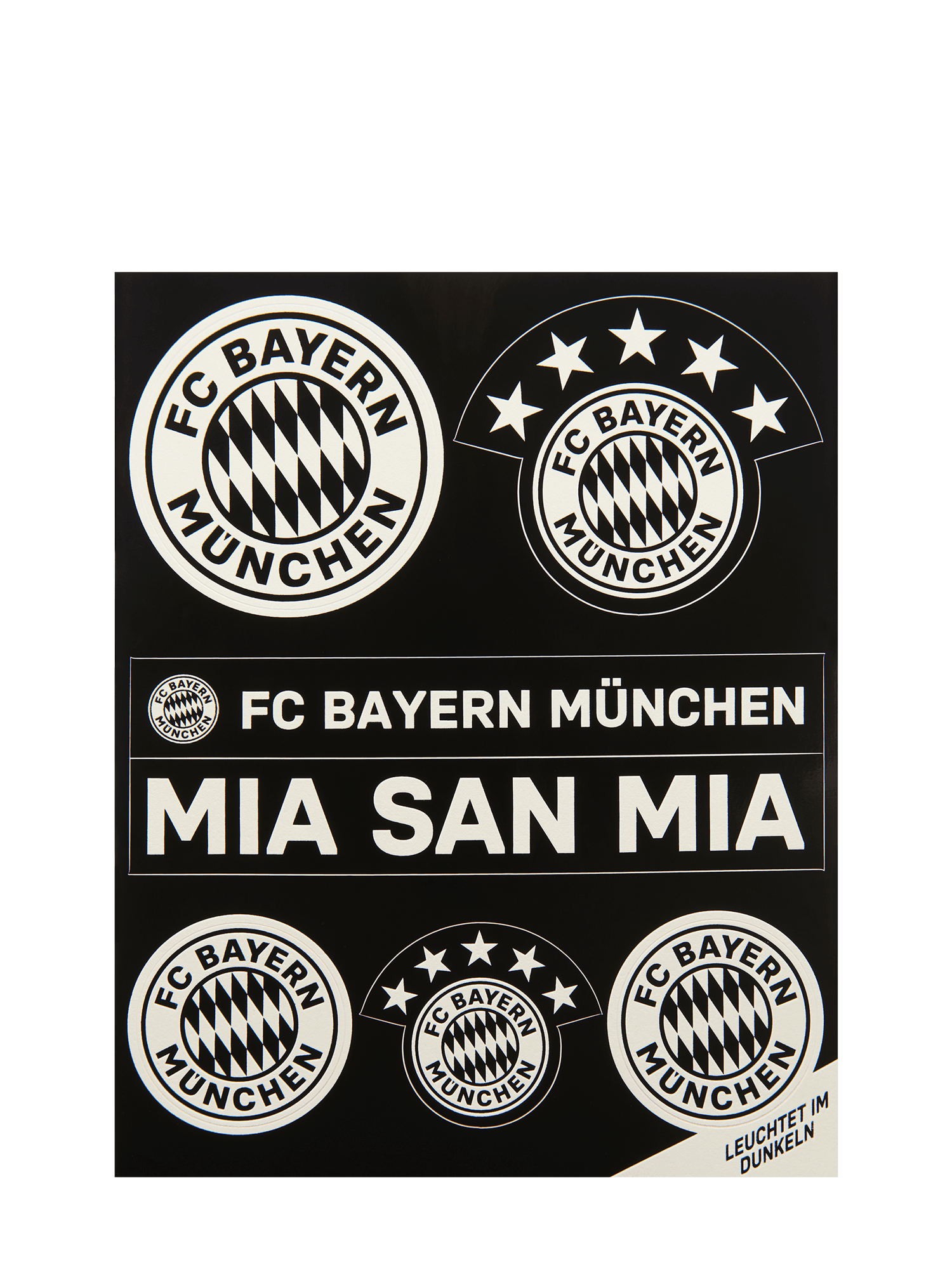 Sticker Set Glow in the Dark