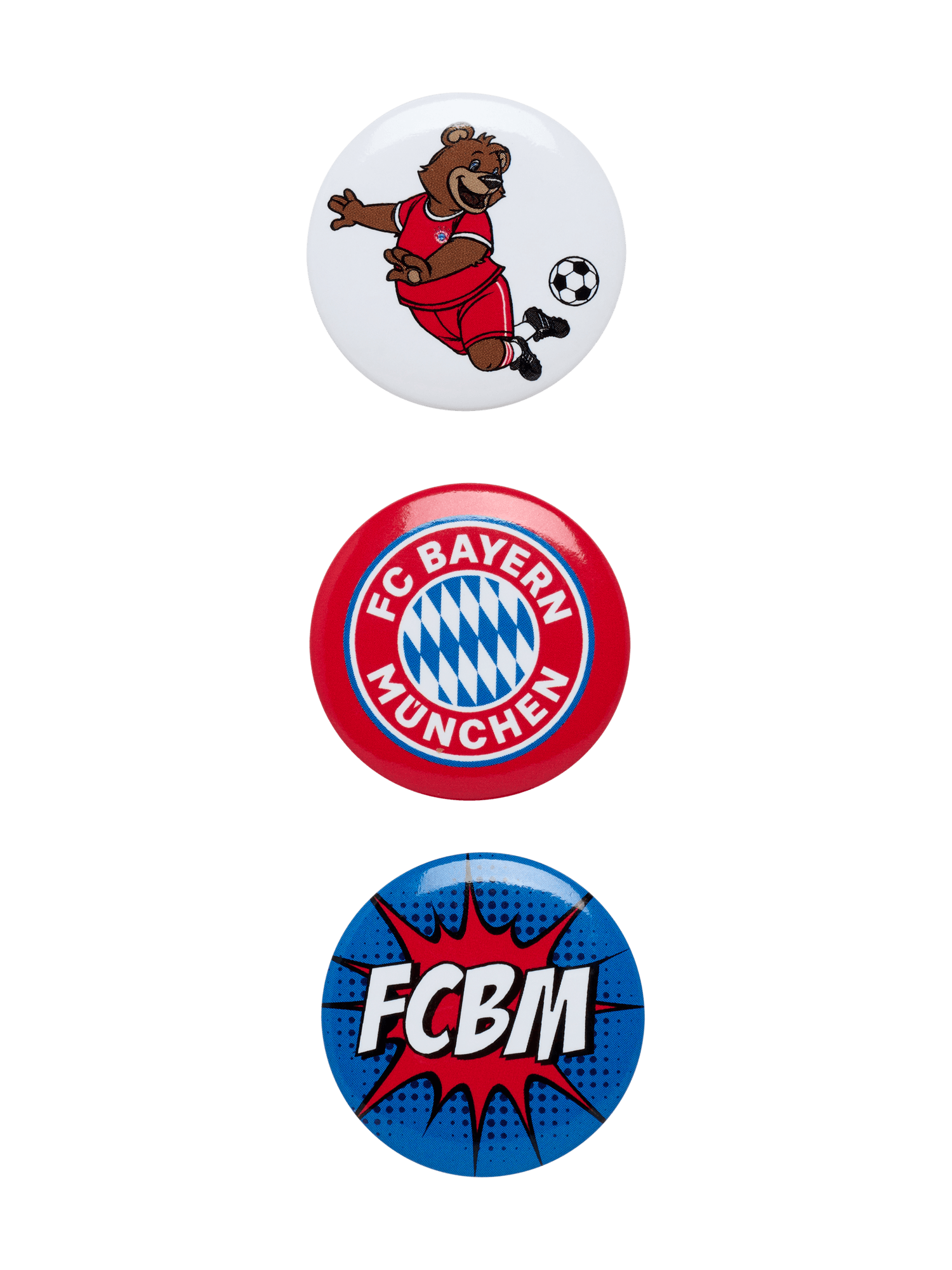 Button 3er-Set