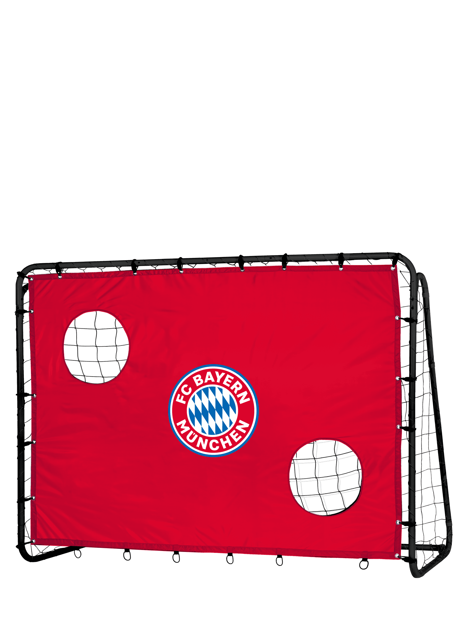 Fußballtor mit Torwand