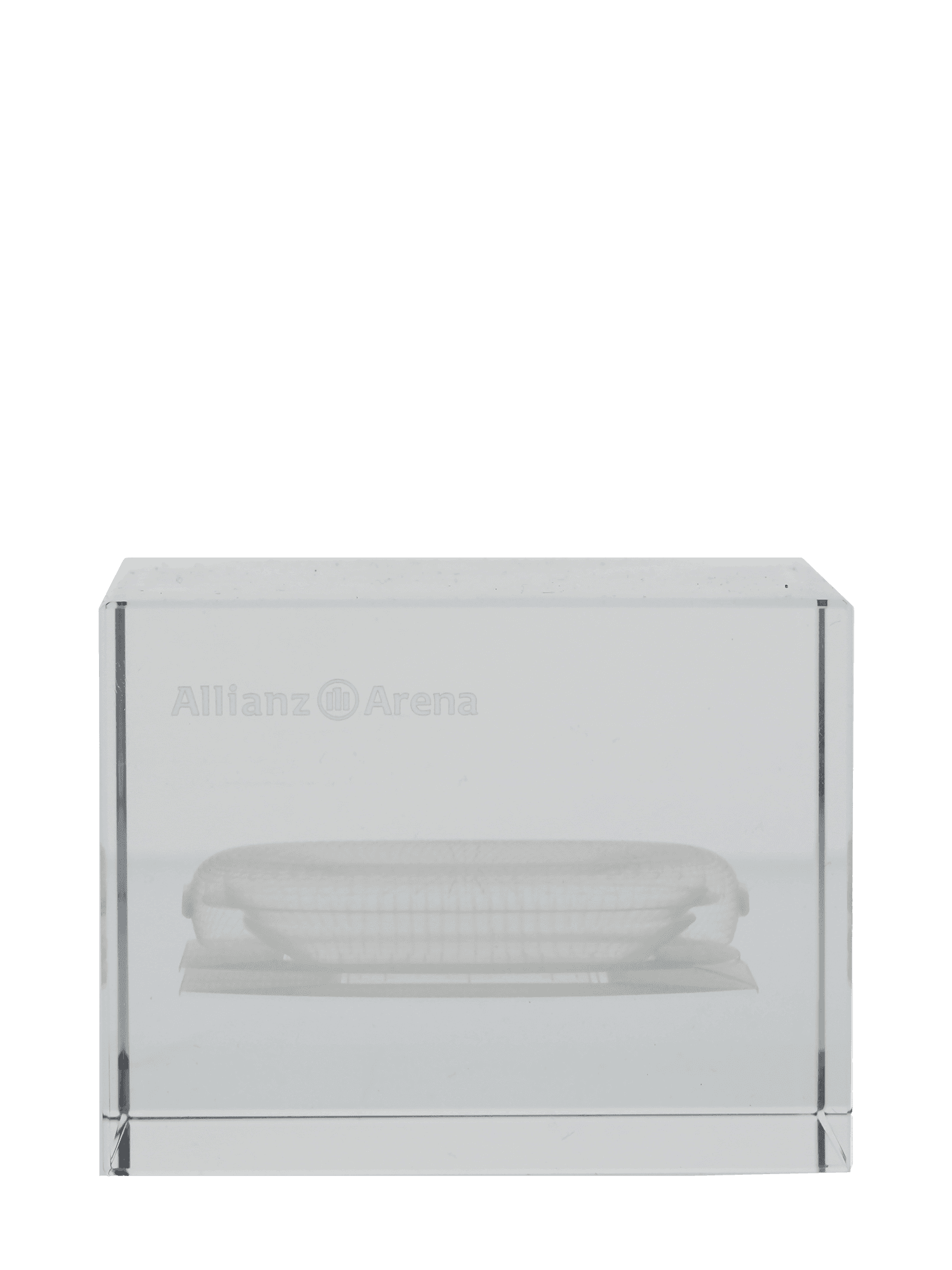 Allianz Arena im Acrylblock