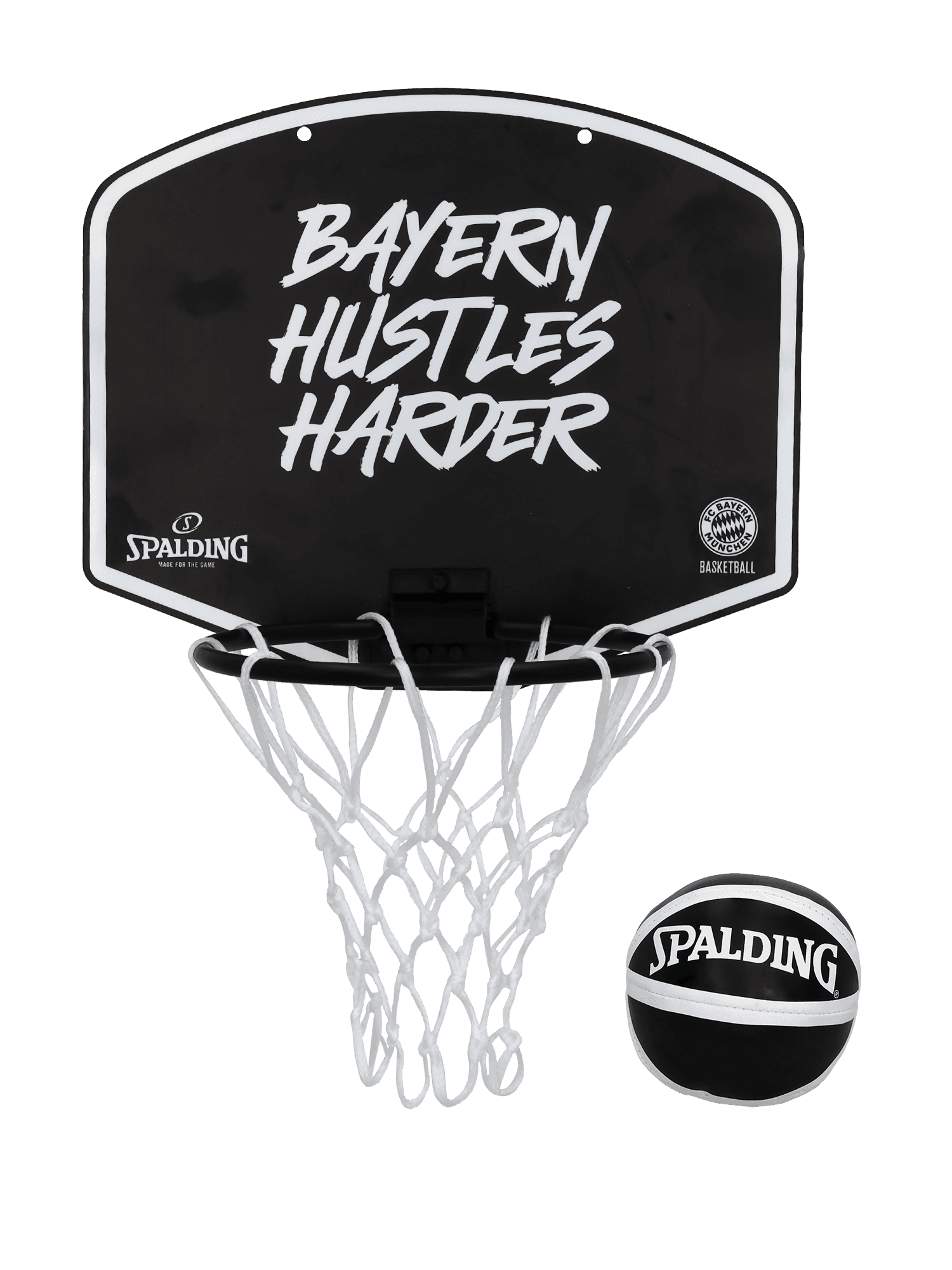 Mini Basketballkorb Hustles Harder