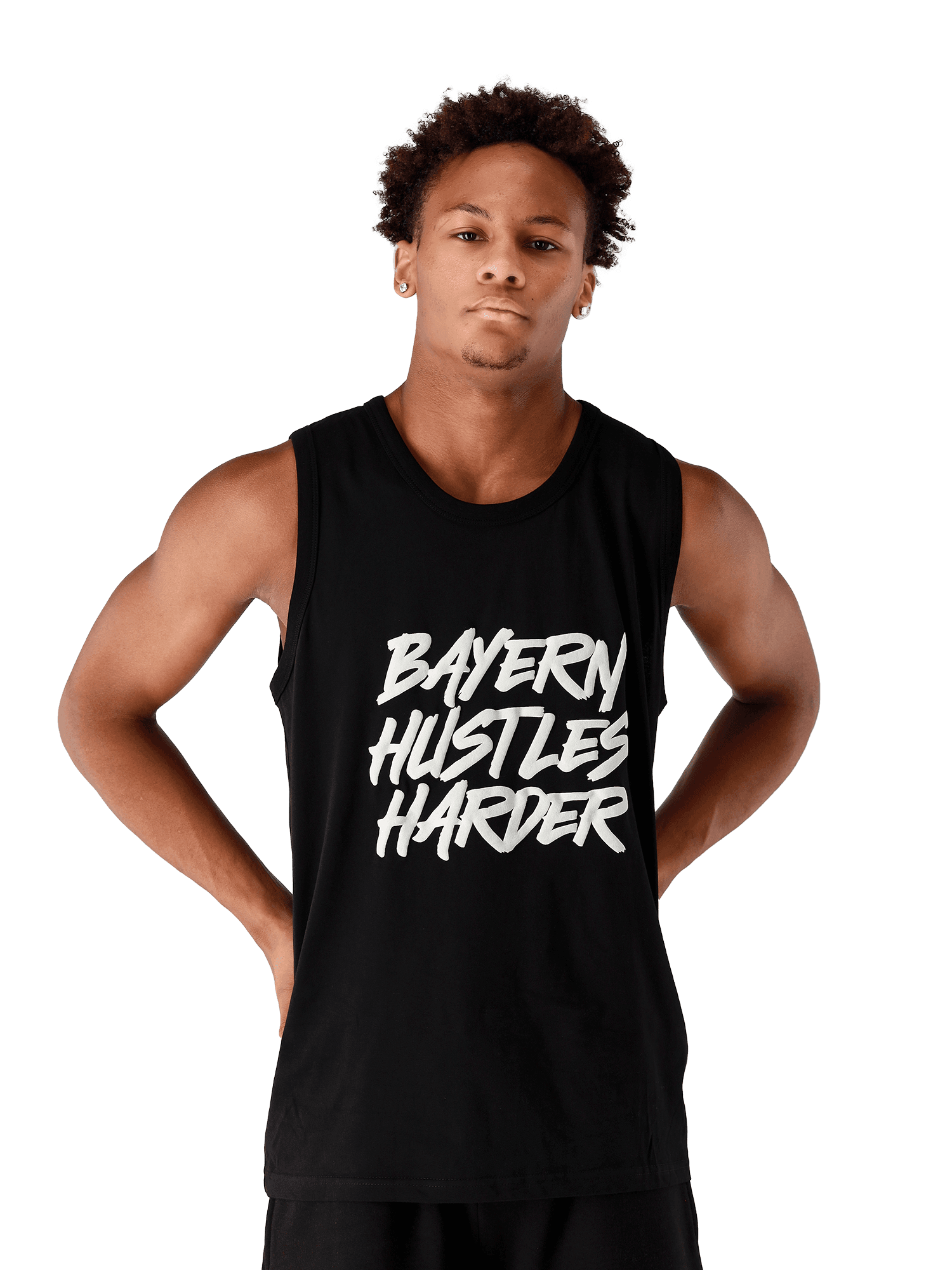 Tanktop Hustles Harder