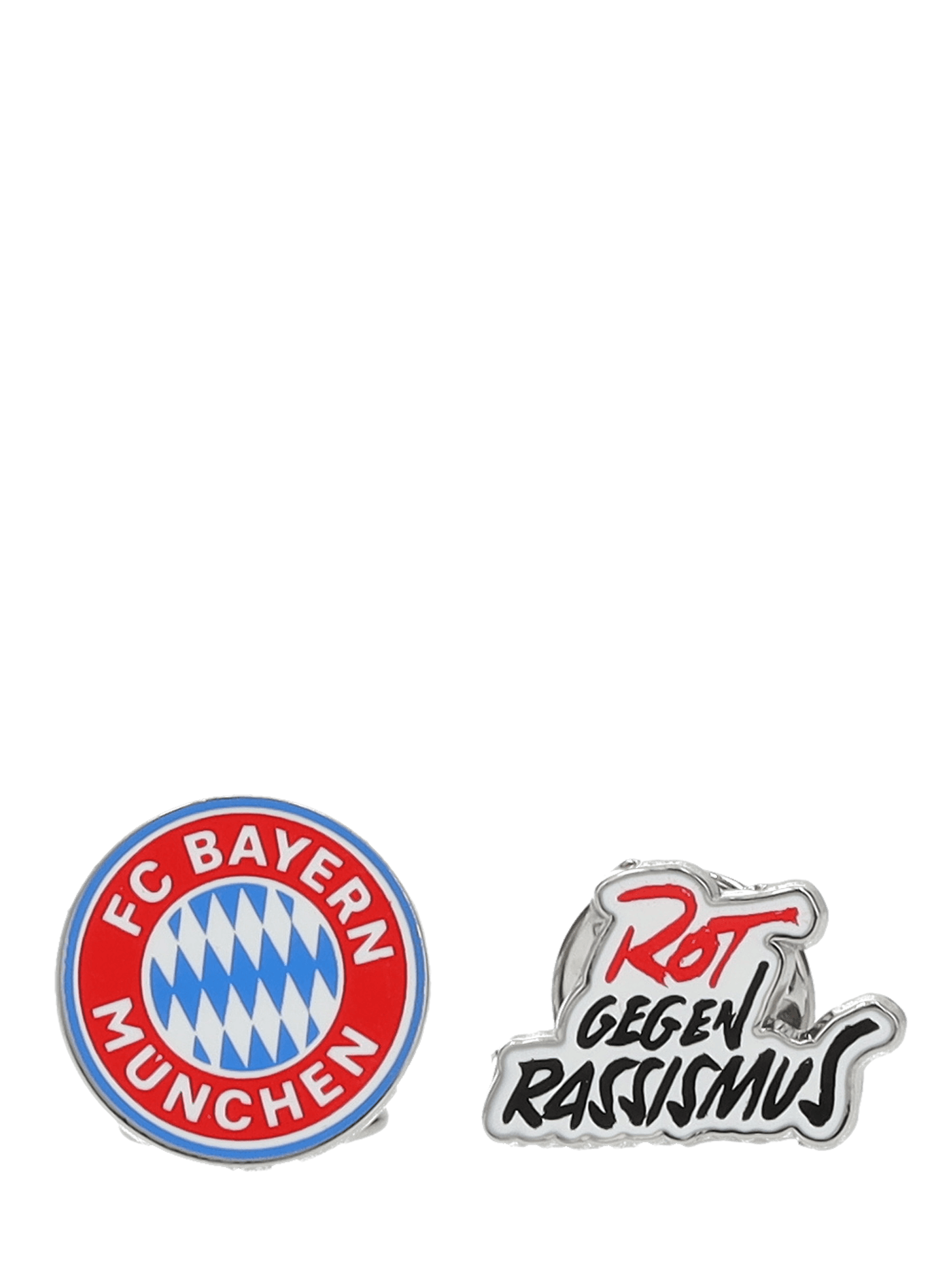 Pin Rot gegen Rassismus 2er-Set
