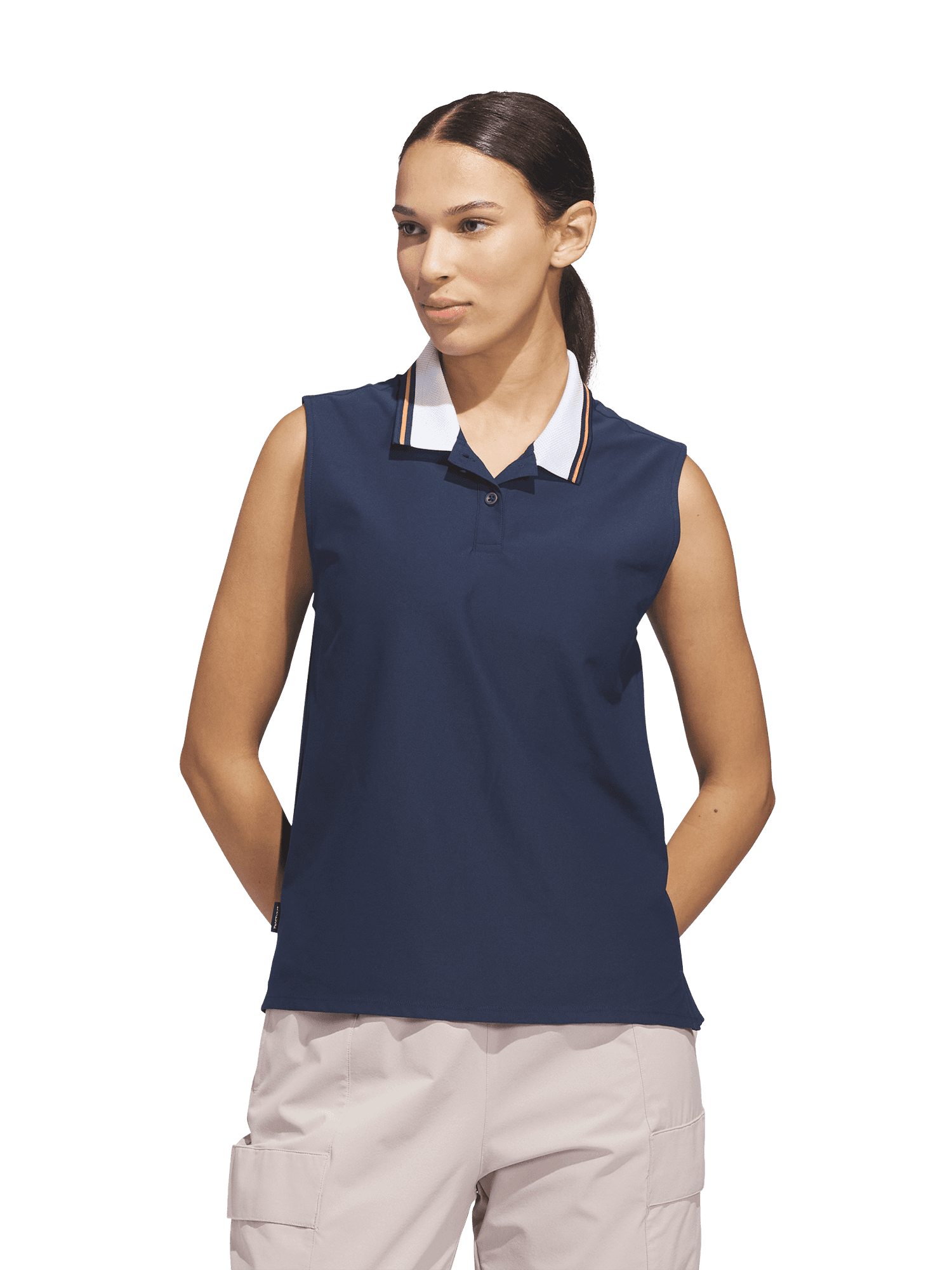 Poloshirt ärmellos