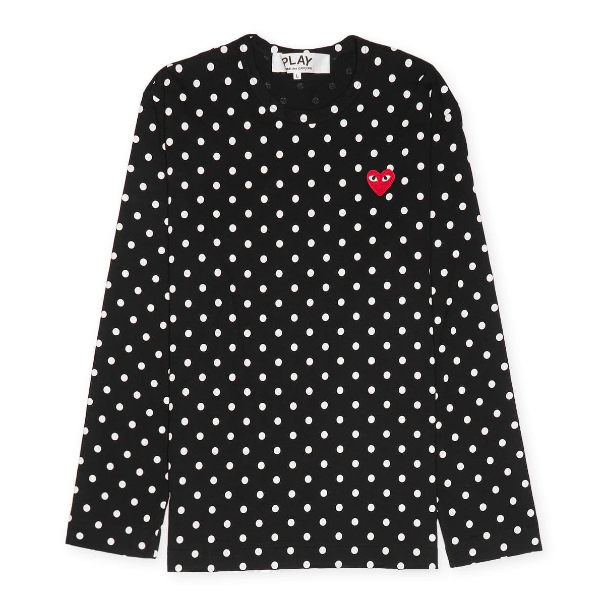 Black Polka Dot Longsleeve