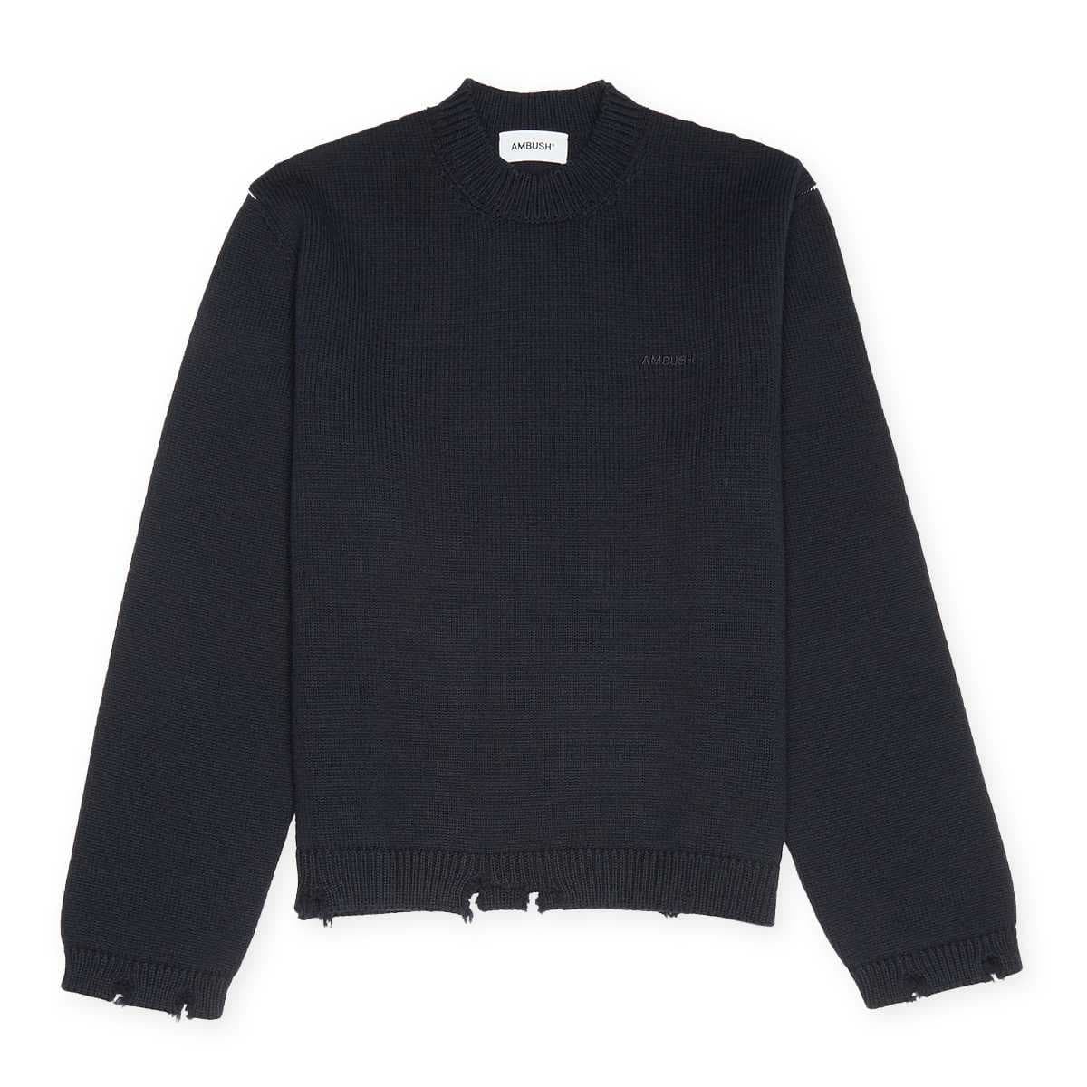 Felted Knit Regular Crew Neck