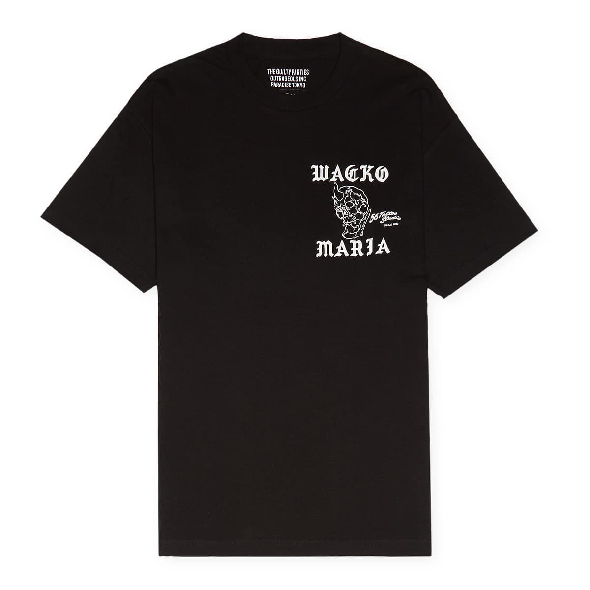 56 Tattoo Studio/ Crew Neck T-Shirt