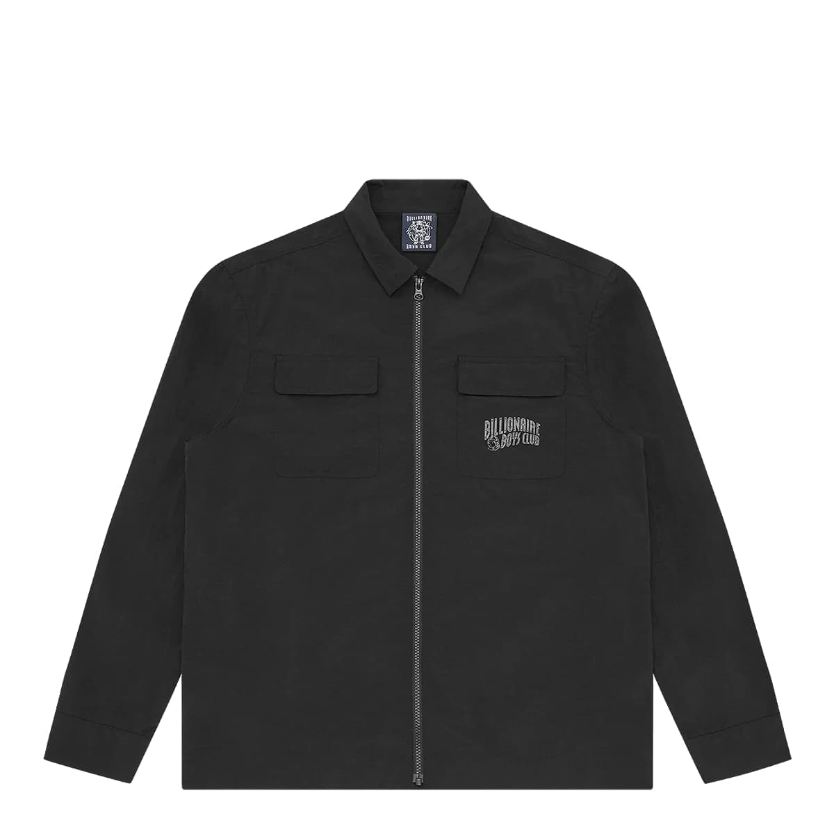 Arch Logo Nylon Overshirt black