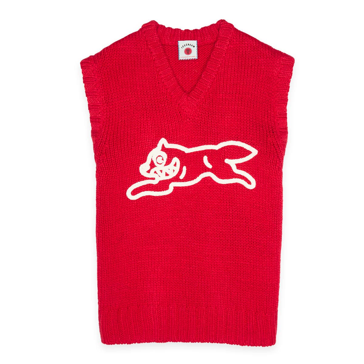 Running Dog Knit Vest 