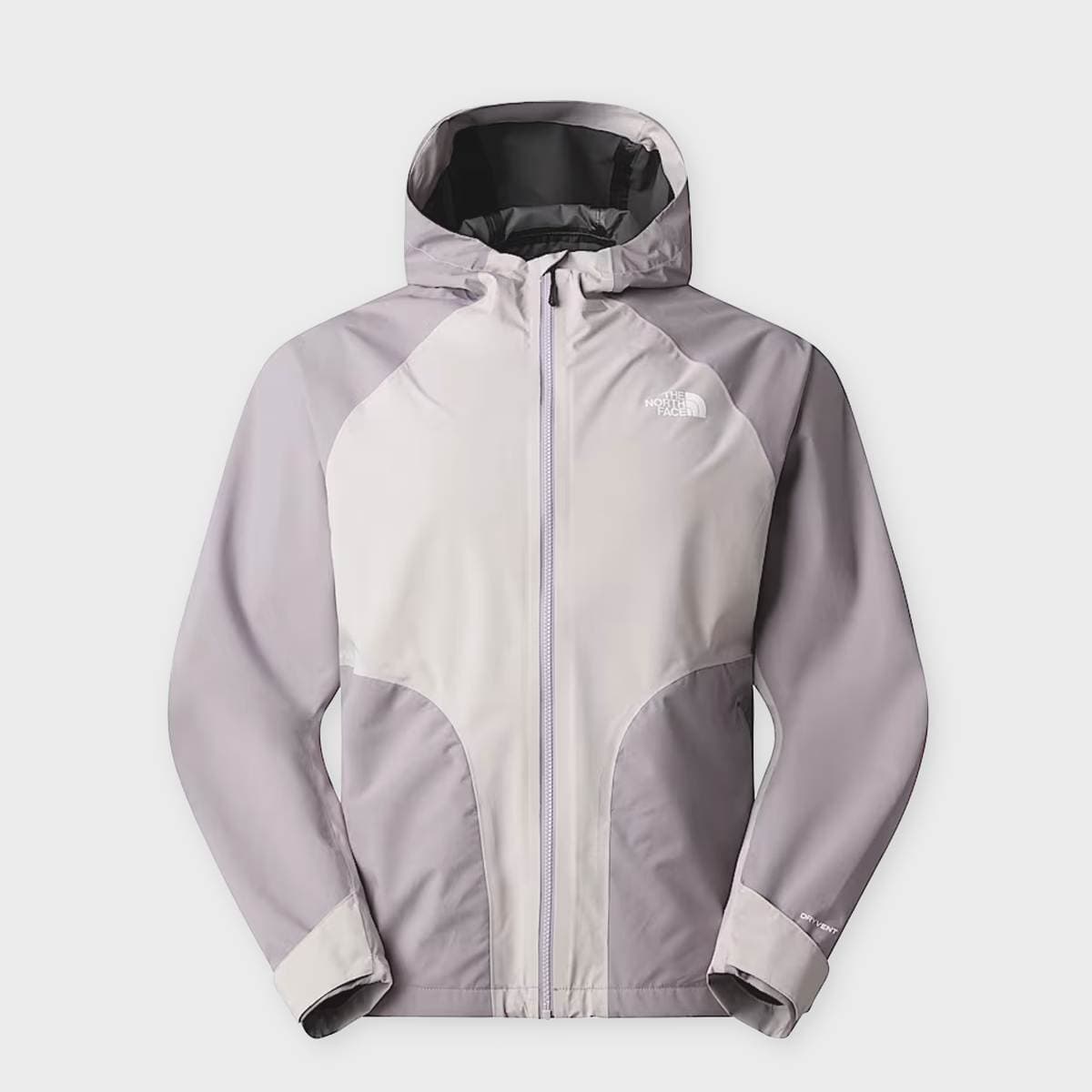 U NSE Rain Jacket ash of roses grey/tra