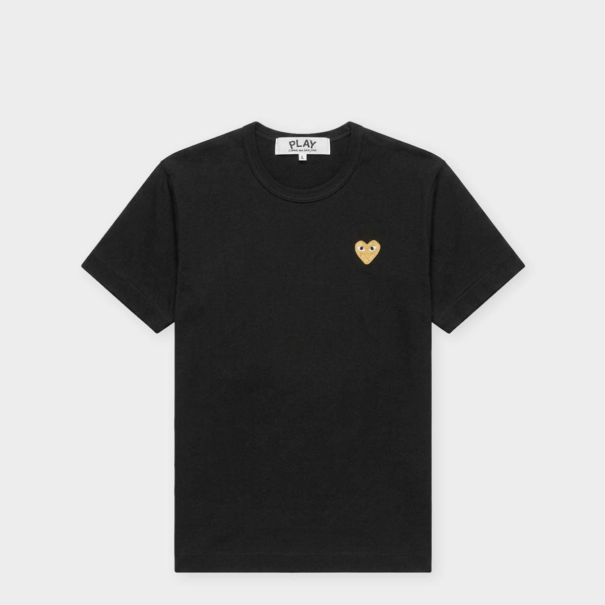 T-Shirt Gold Emblem Gold Heart