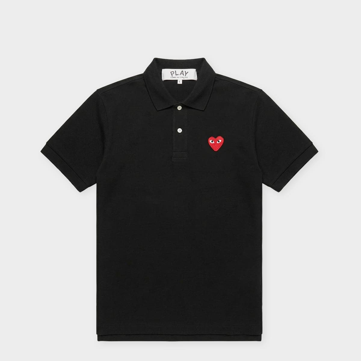 T-Shirt Polo Red Emblem Red Heart