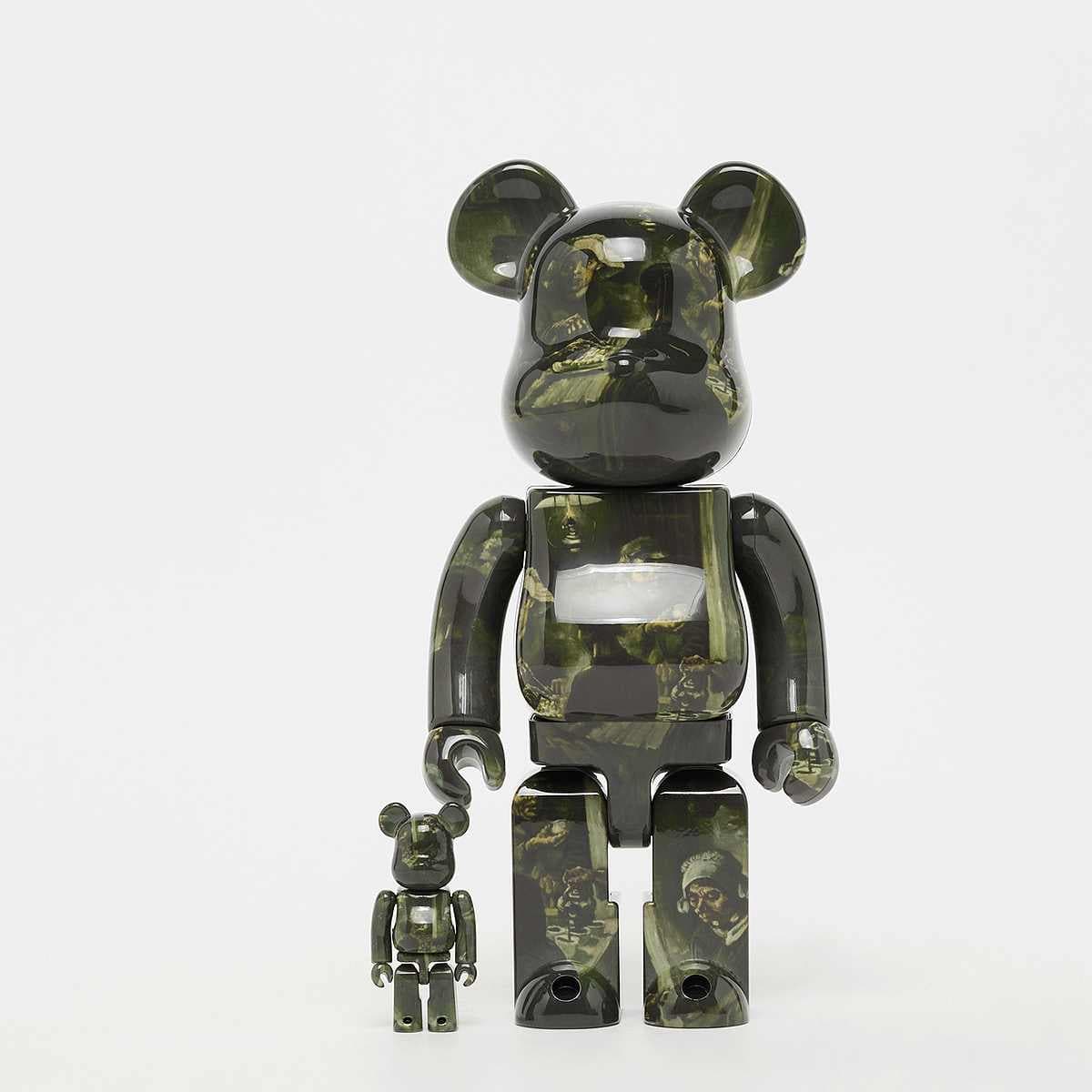Bearbrick Van Gogh The Potato Eaters 400% & 100%