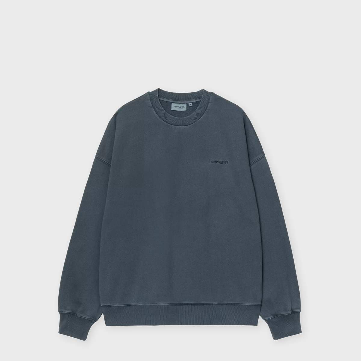 Benton Sweater carbon garment dyed