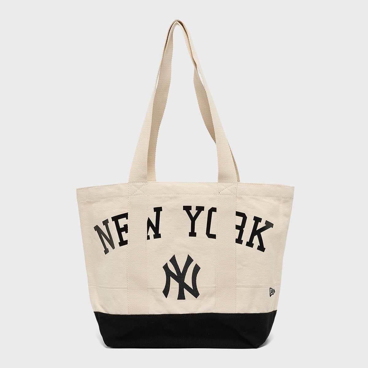 Mlb Tote Bag new york yankees ivoblk