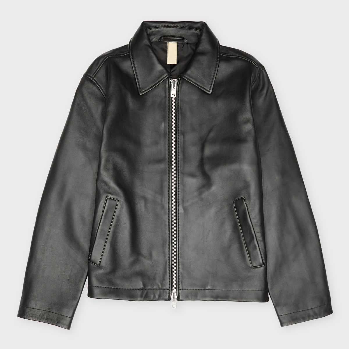 Short Leather Jacket 