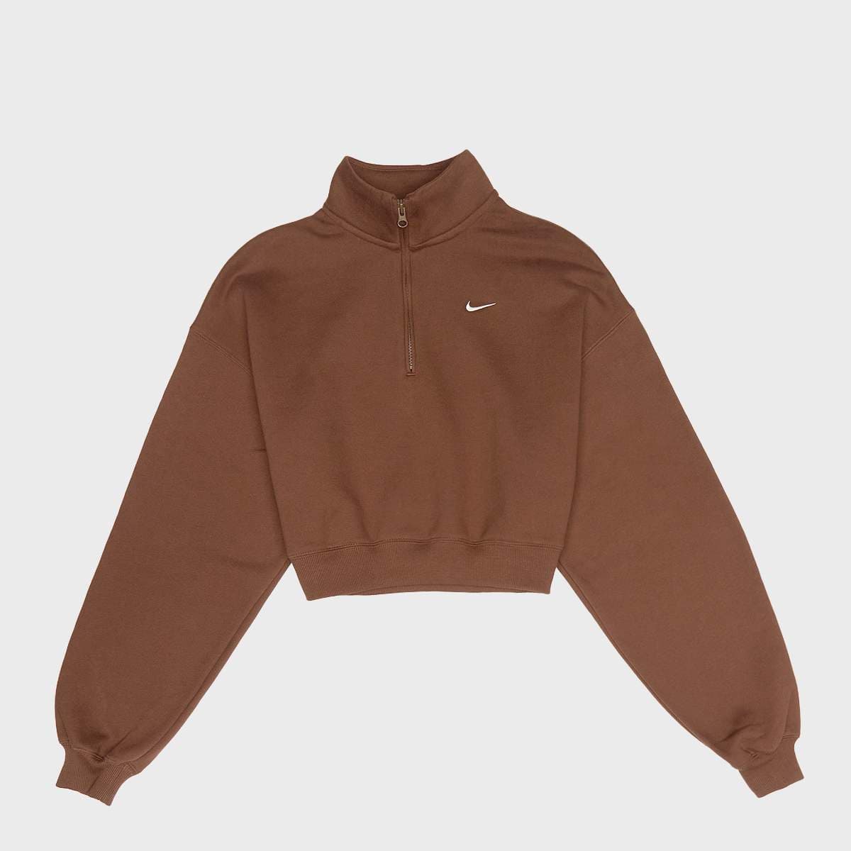 Wmns Studio Fleece Crop Pullover