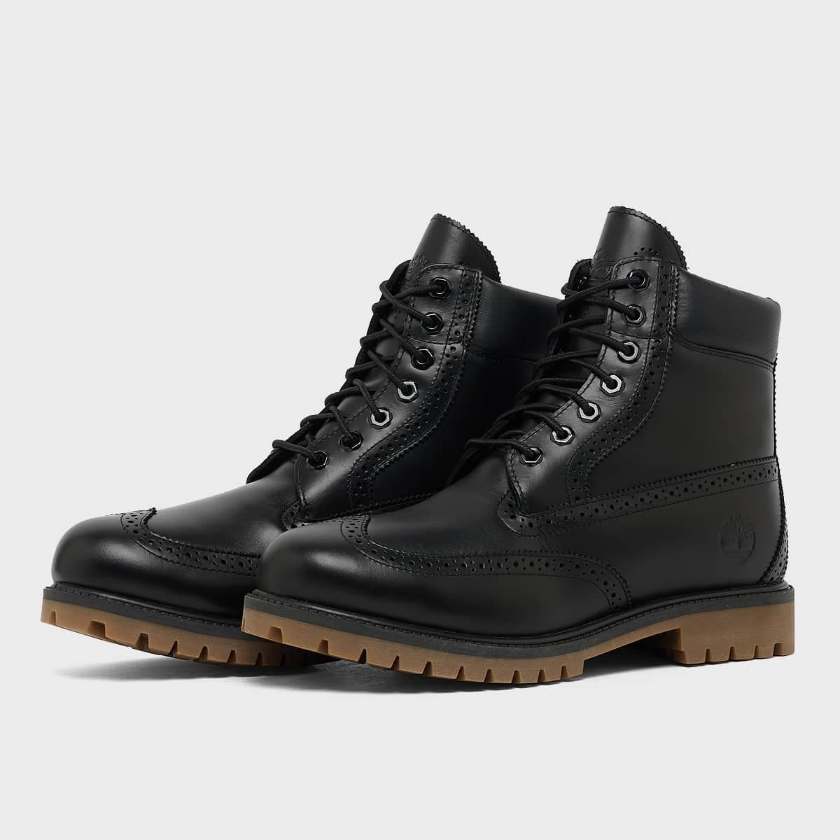 Premium 6 Inch Lace Up Waterproof Boot Full Grain black