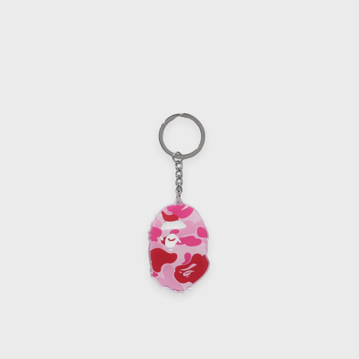 ABC Camo Ape Head Acrylic Keychain green
