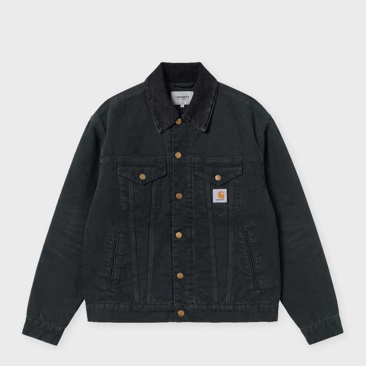 OG Trucker Jacket black / black stone canvas