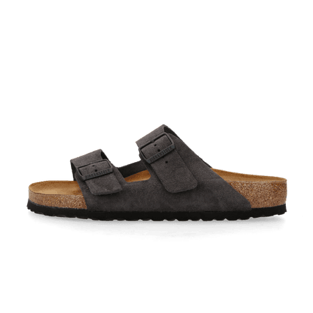 Arizona Suede Leather Velvet Grey