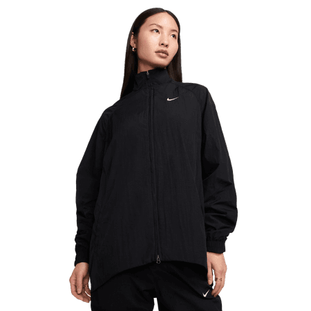 WMNS Repel-Reißverschlussjacke (black / white)