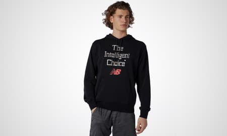 Athletics Artist Lister Hoodie (schwarz / beige / rot)