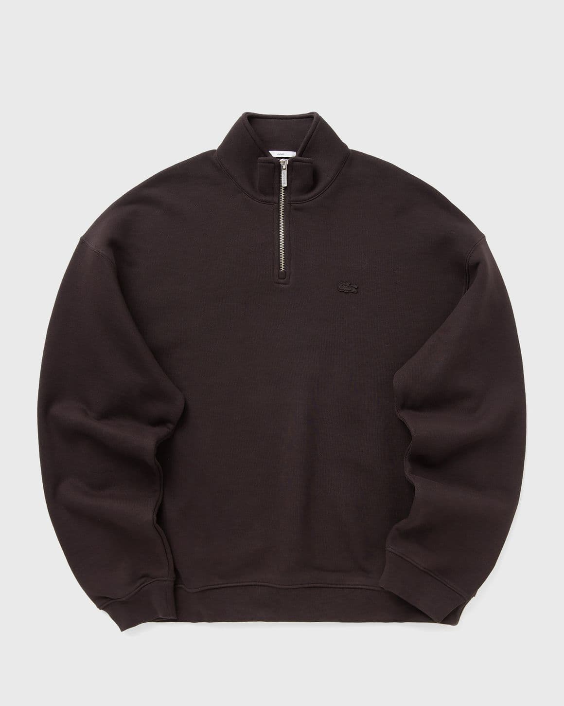 Heavy Fleece Zipper Neck Sweatshirt