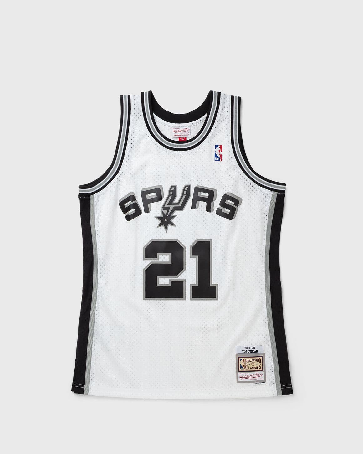 NBA SWINGMAN JERSEY SAN ANTONIO SPURS 1998-99 TIM DUNCAN #21