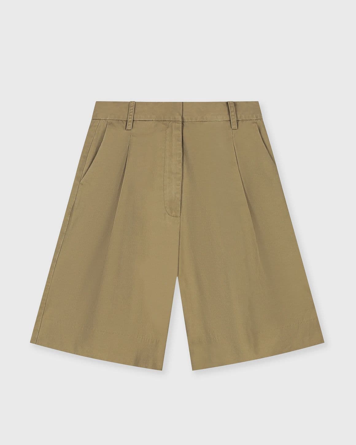 HERRINGBONE TAILORED SHORTS