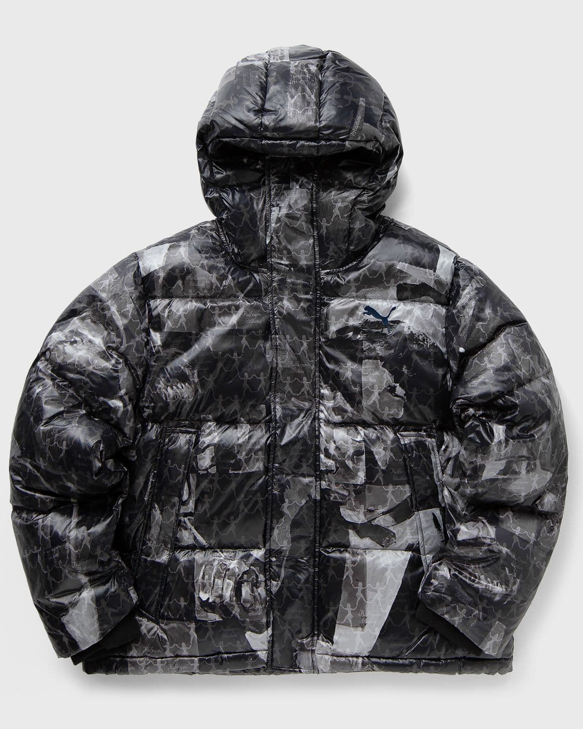 x KIDSUPER MMQ AOP Puffer Jacket