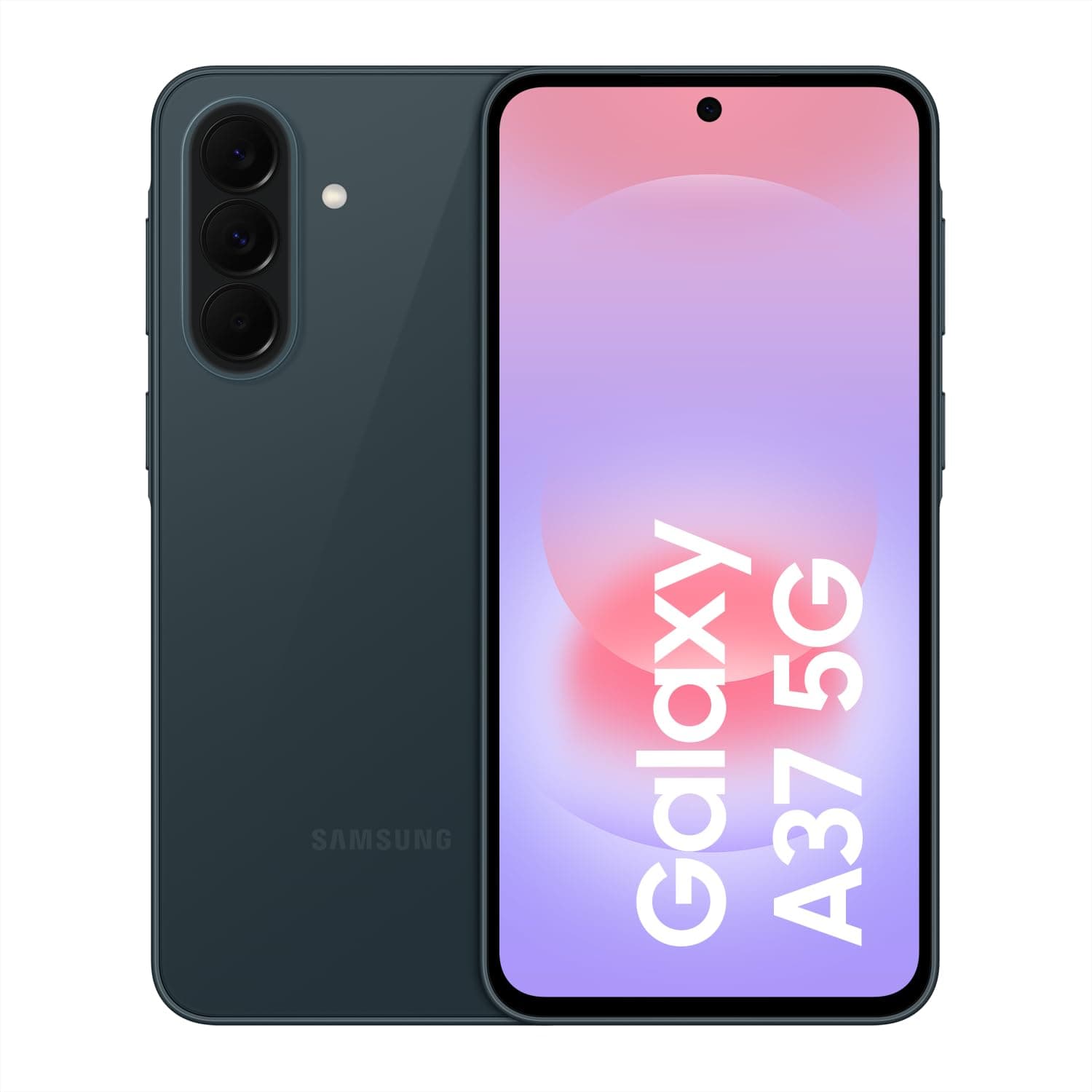 Samsung Galaxy A37 5G, Schlankes AI-Smartphone, Awesome Intelligence, 256 GB Speicherplatz, 50 MP Weitwinkel-Kamera, Bis zu 2 Tage Akkulaufzeit, IP68, Awesome Graygreen, 2,5 Jahre Herstellergarantie