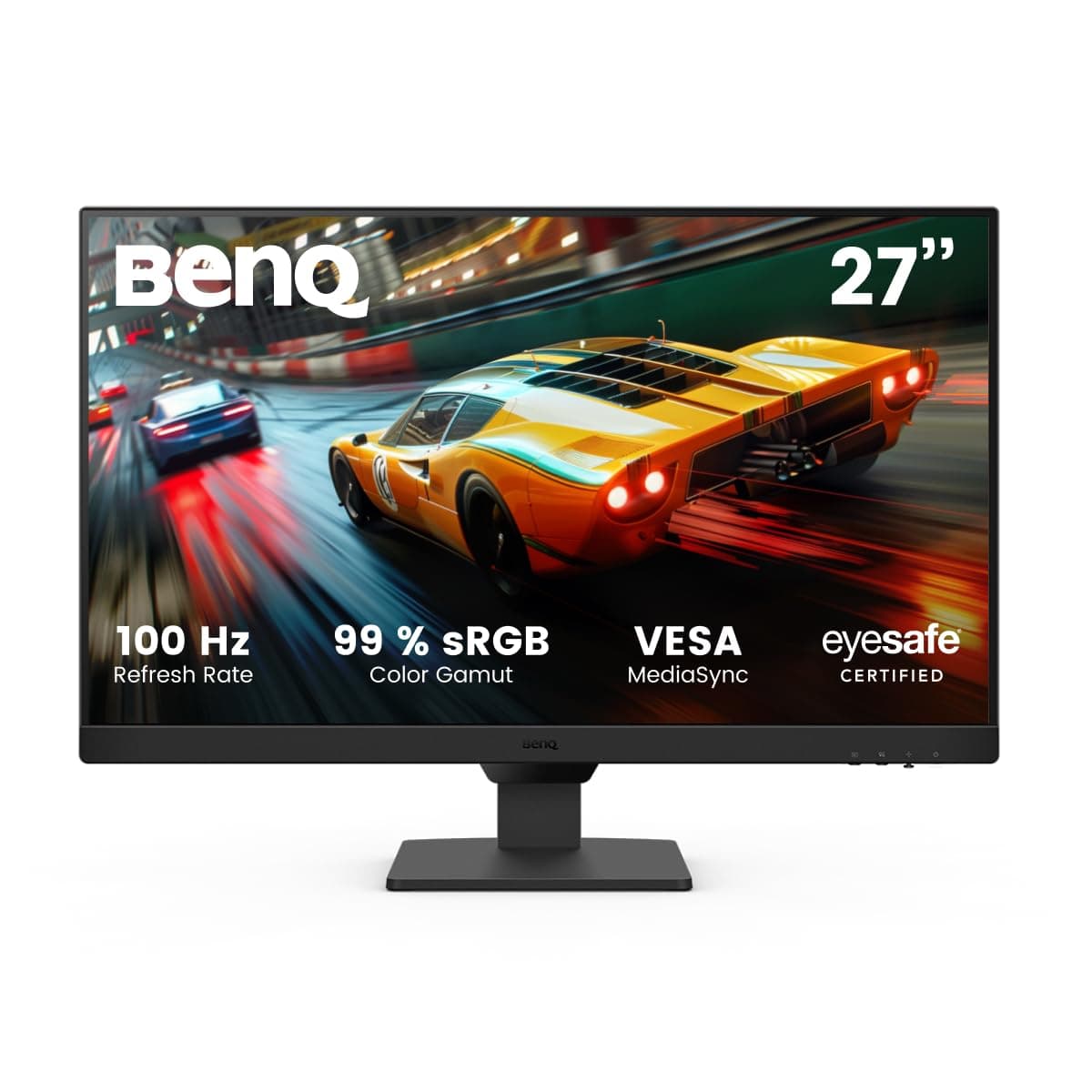 BenQ GW2790E 27 Zoll Eye-Care Gaming Monitor, 100Hz, 1920x1080p, IPS, integrierte Lautsprecher, Wandhalterung, Thin Bezel, Smarte Helligkeitsanpassung, 2X HDMI, DisplayPort