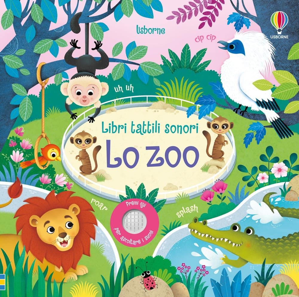 Libri tattili sonori - Lo zoo